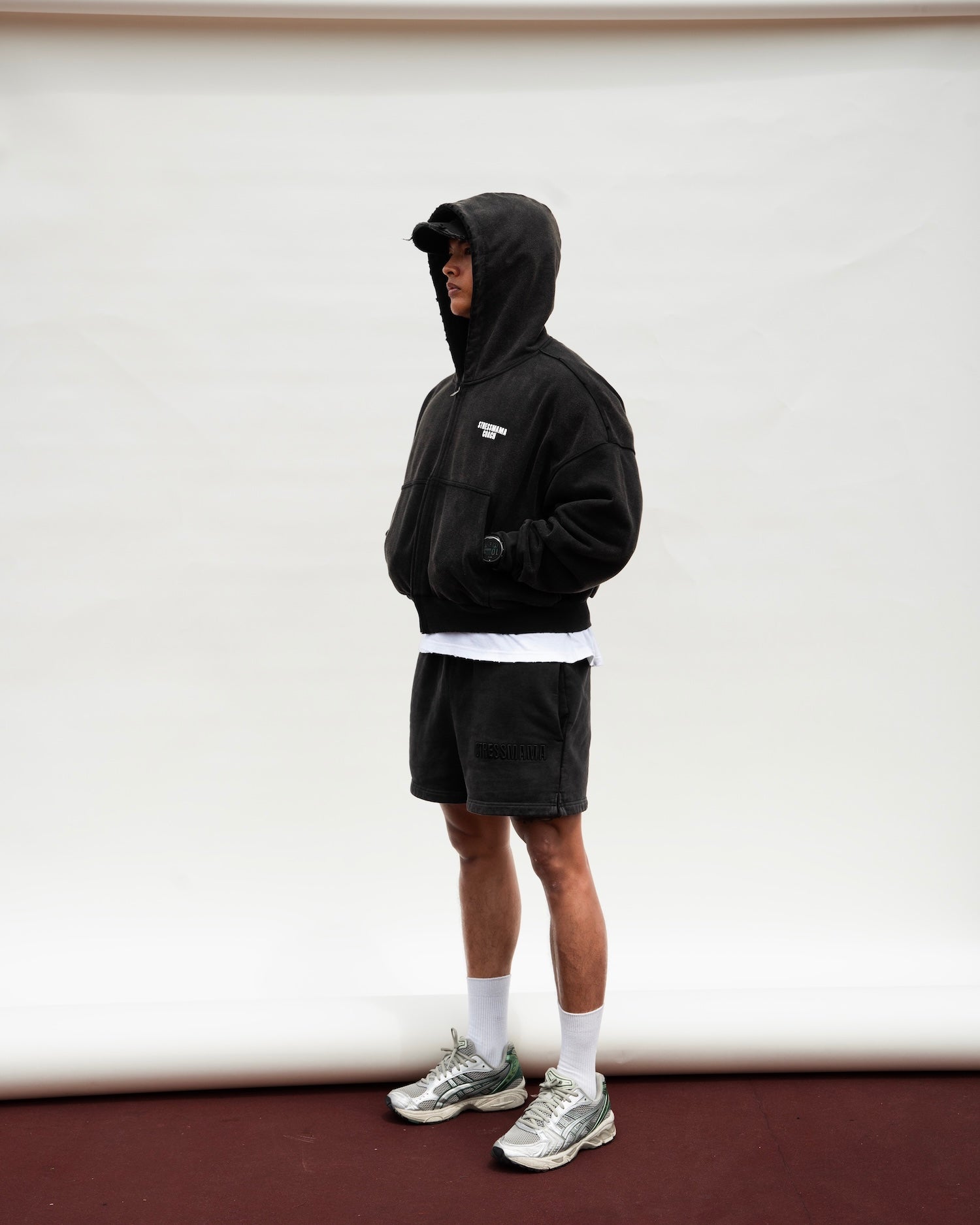 SSMA COACH V2 ZIP HOODIE - BLACK