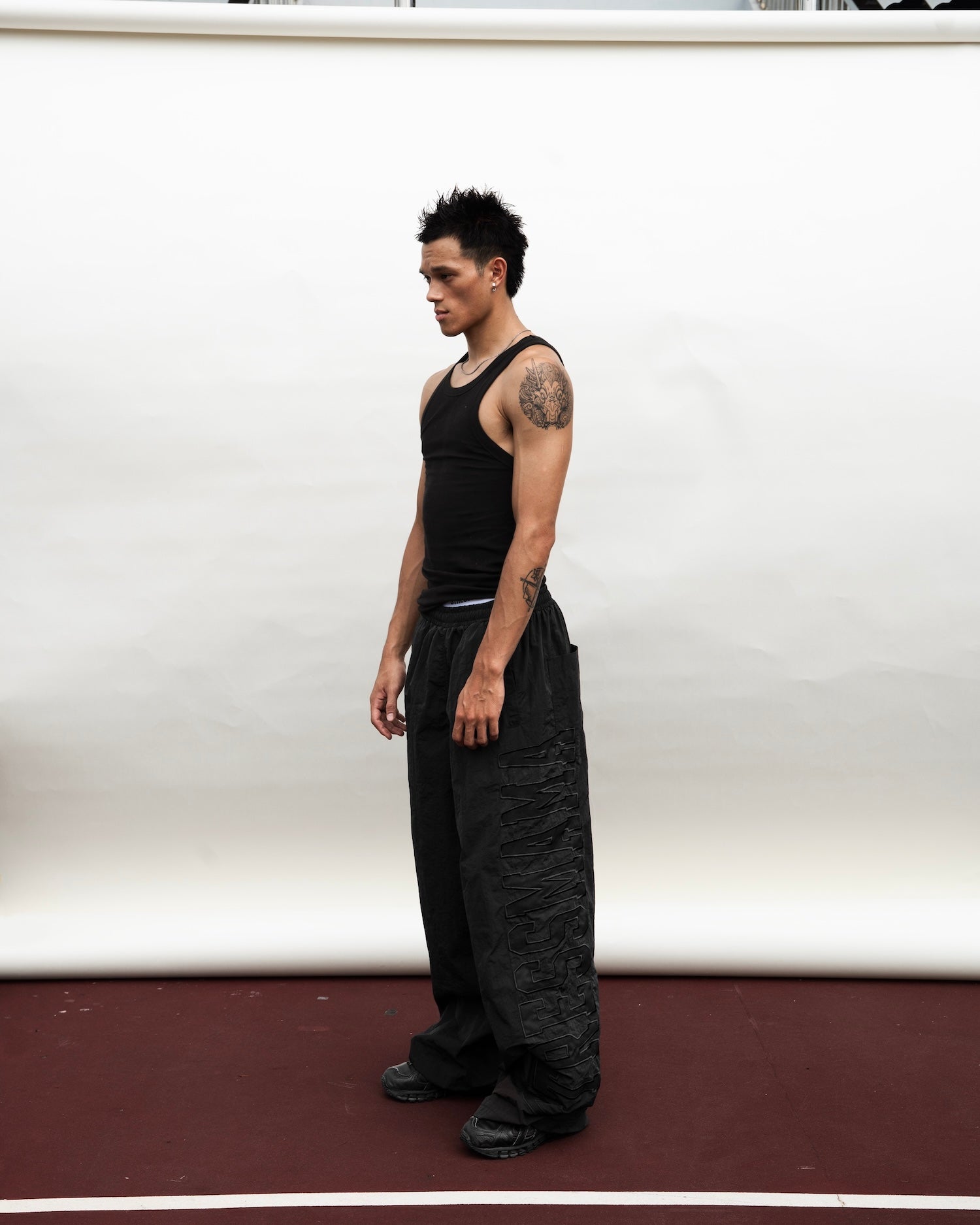 SSMA COACH V2 TRACK PANTS - BLACK