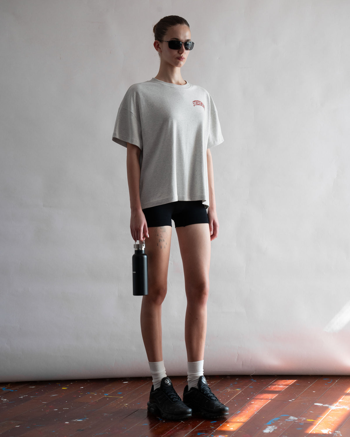 STRESSMAMA SPORTS V2 T-SHIRT - GRAY