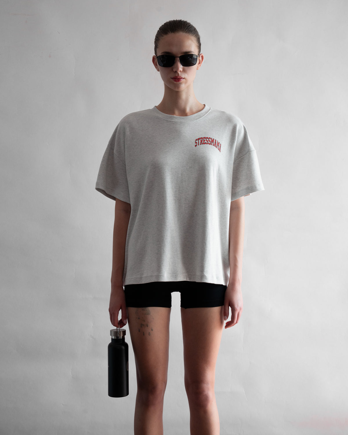 STRESSMAMA SPORTS V2 T-SHIRT - GRAY
