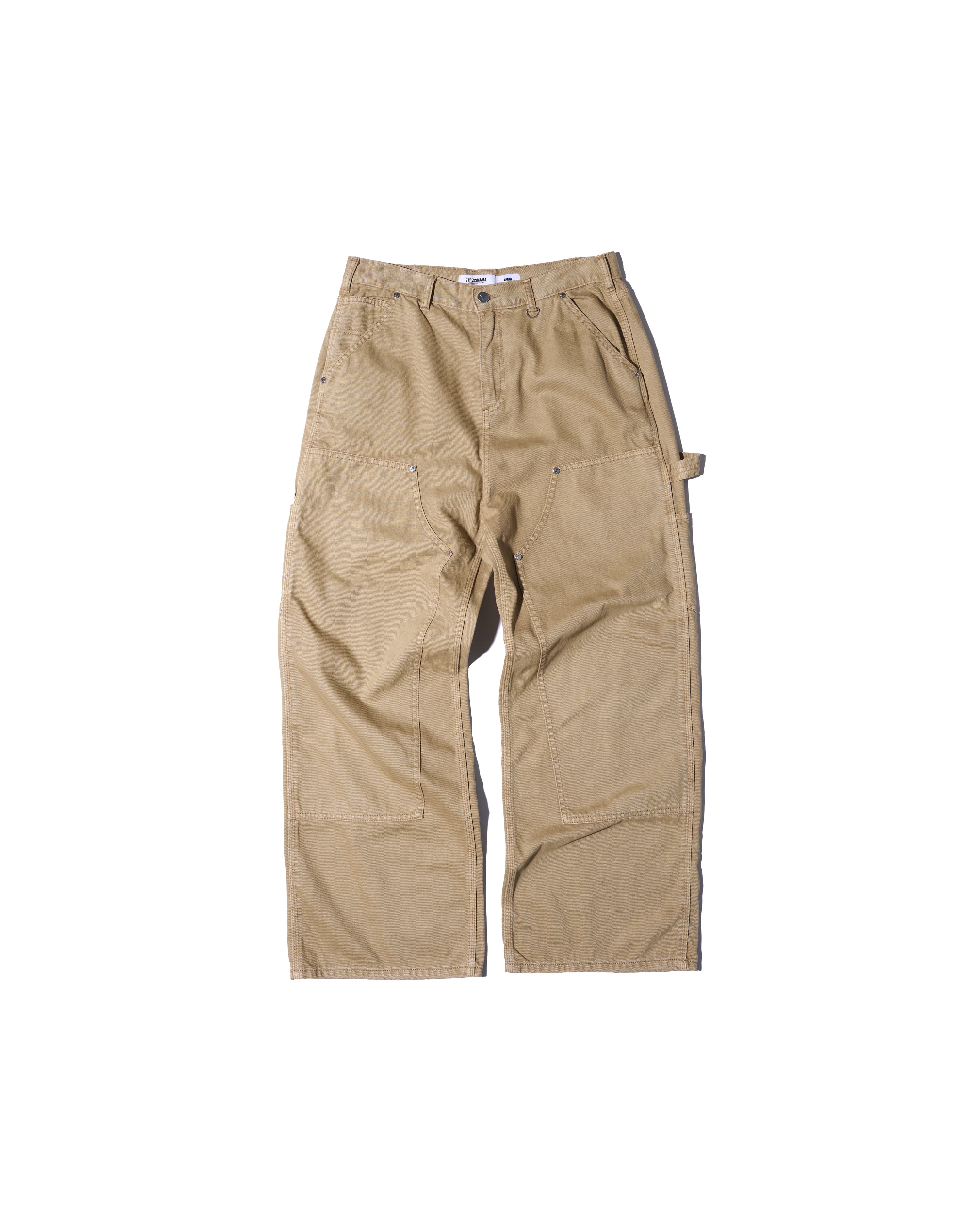 SS24 PATCH PANTS - BROWN