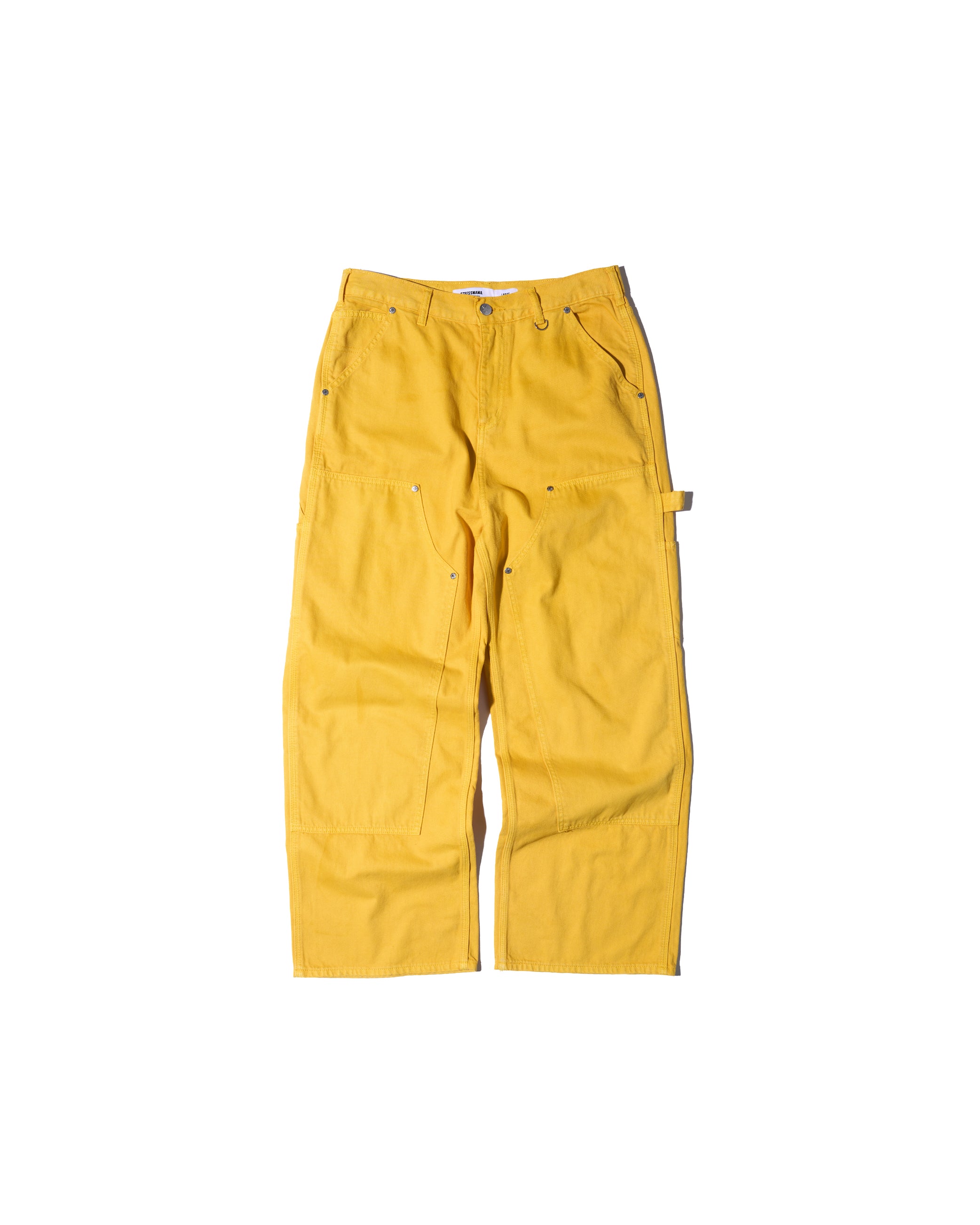 SS24 PATCH PANTS - YELLOW