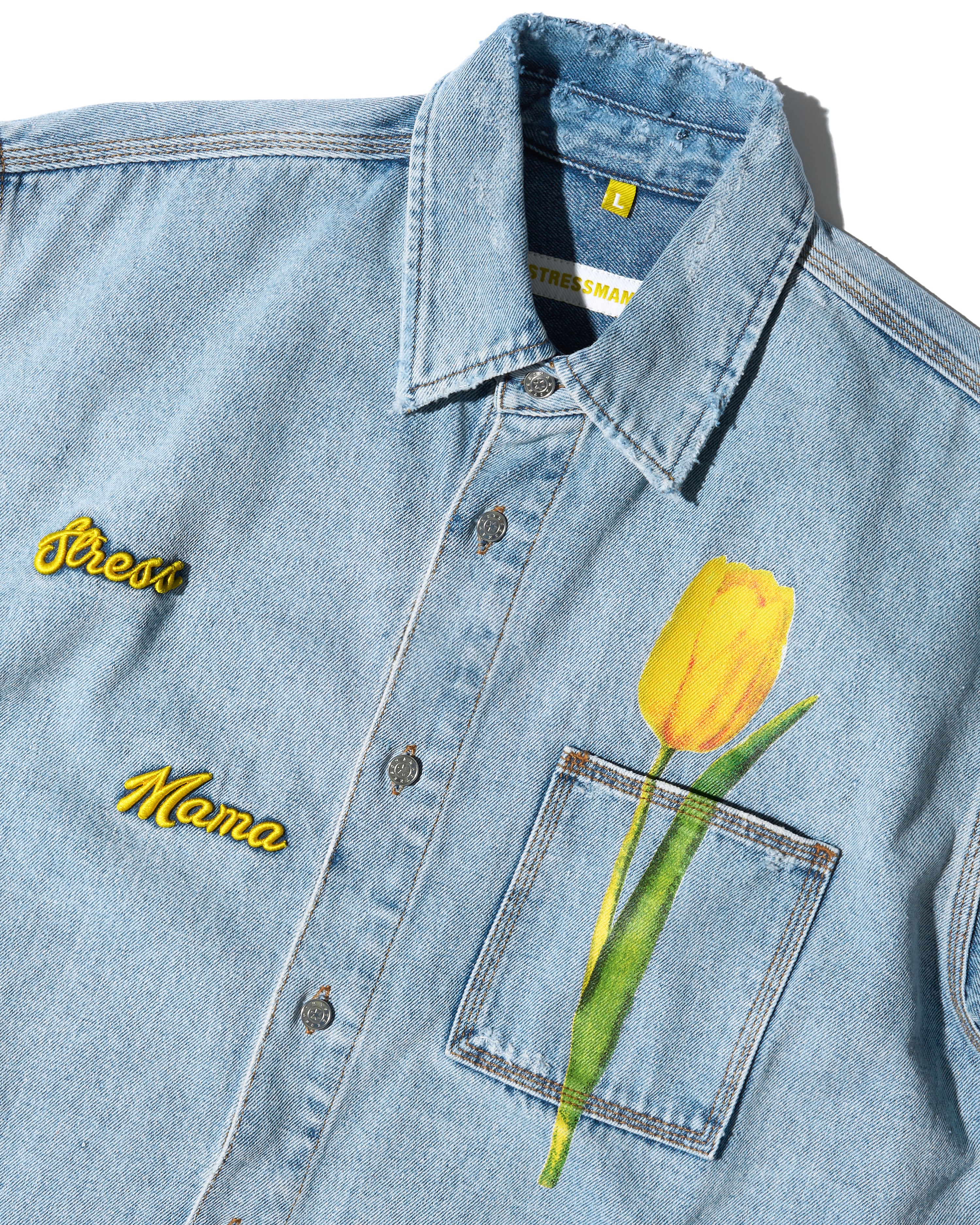 SS24 TULIP DENIM SHIRT