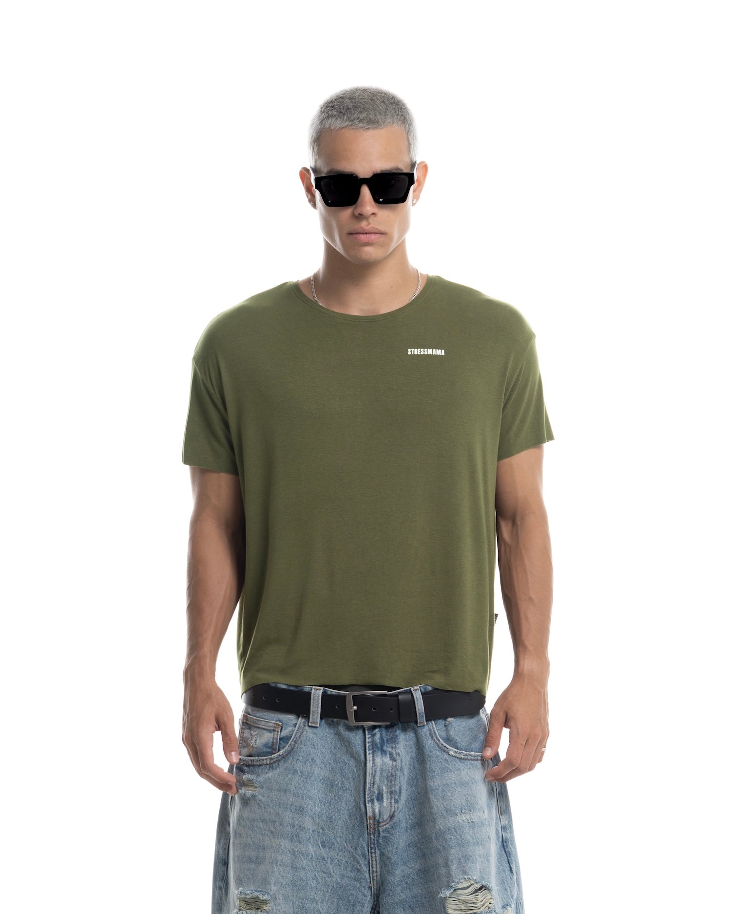 HÔTEL MAMA LOGO T-SHIRT - OLIVE