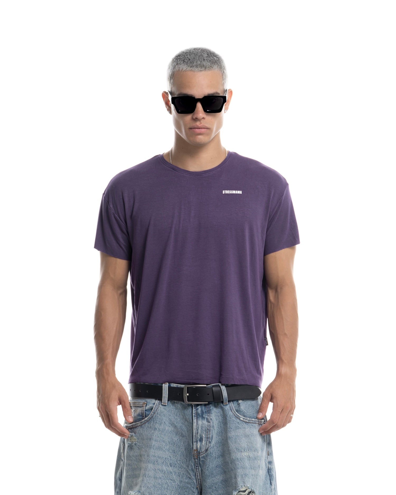 HÔTEL MAMA LOGO T-SHIRT - PURPLE