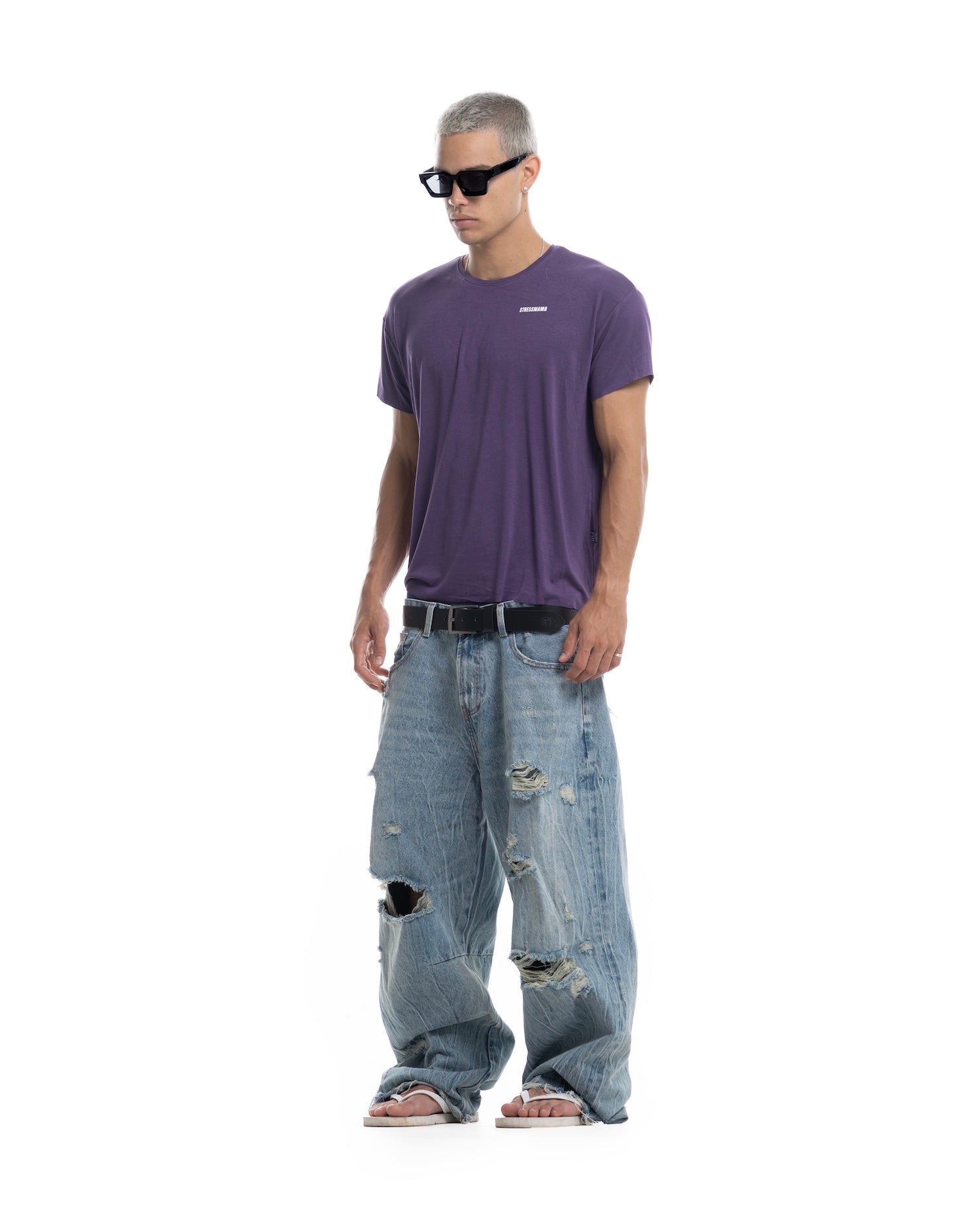HÔTEL MAMA LOGO T-SHIRT - PURPLE
