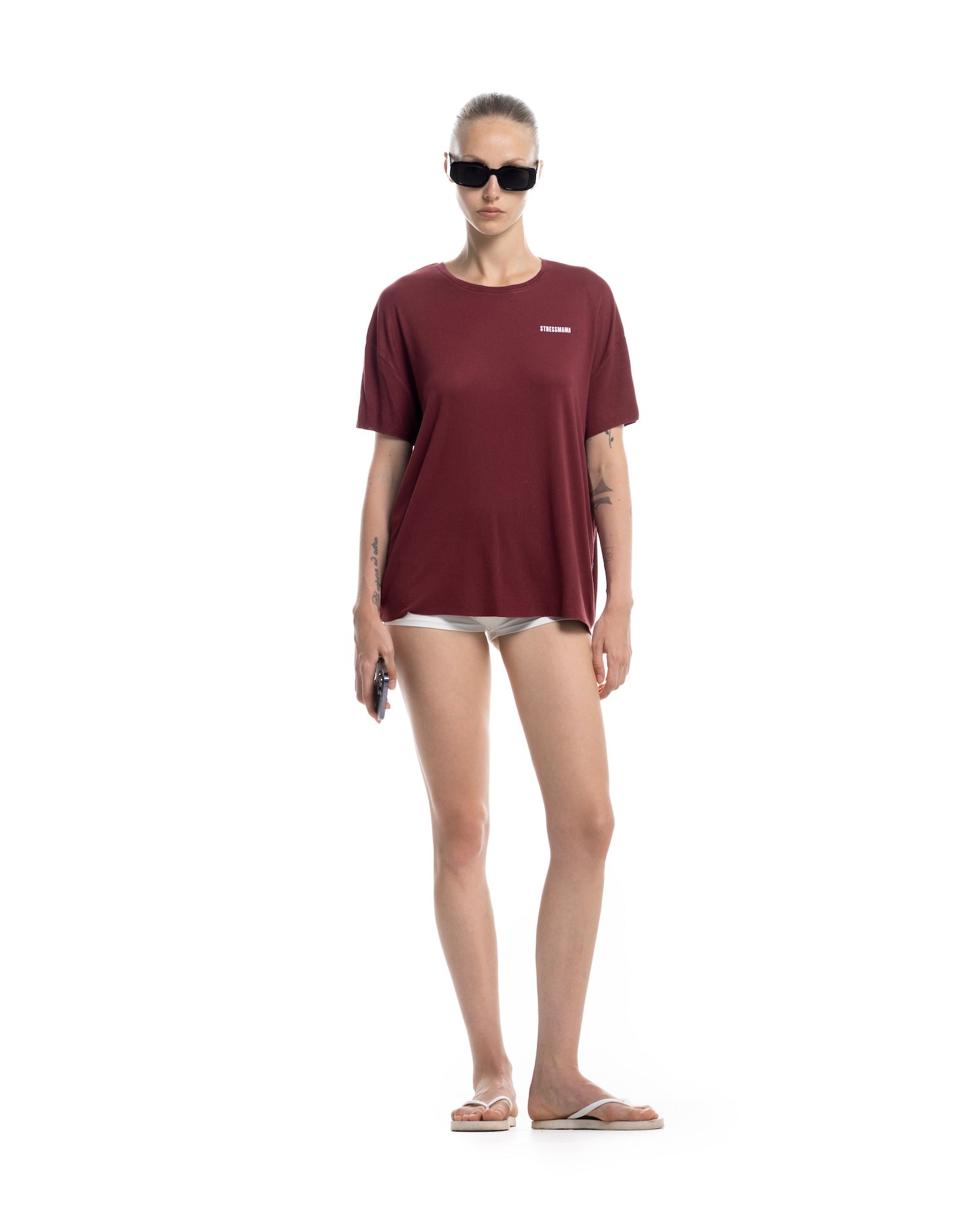 HÔTEL MAMA LOGO T-SHIRT - RED