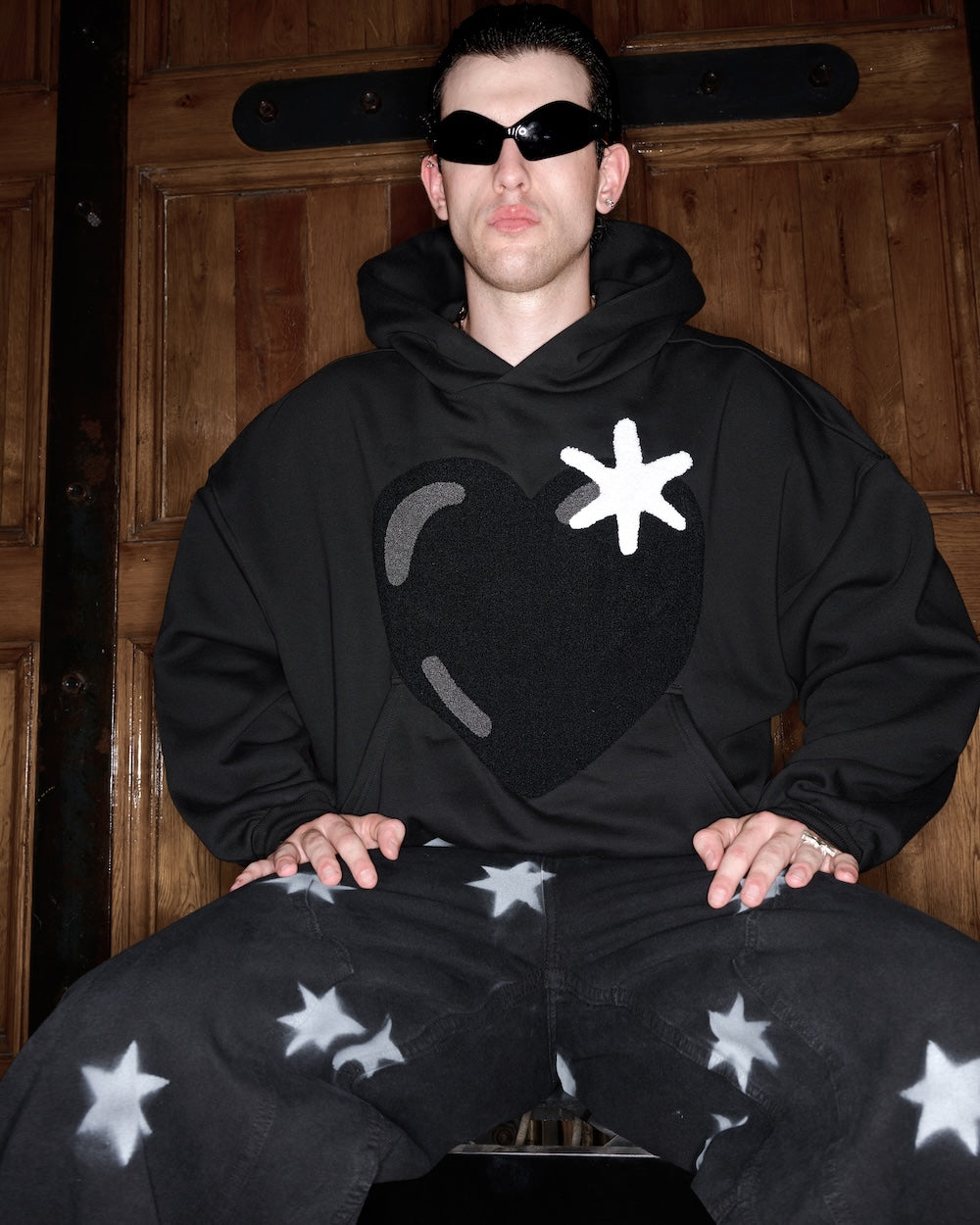 FW24 SUPER STAR PANTS - BLACK