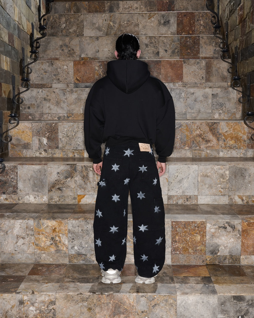 FW24 SUPER STAR PANTS - BLACK