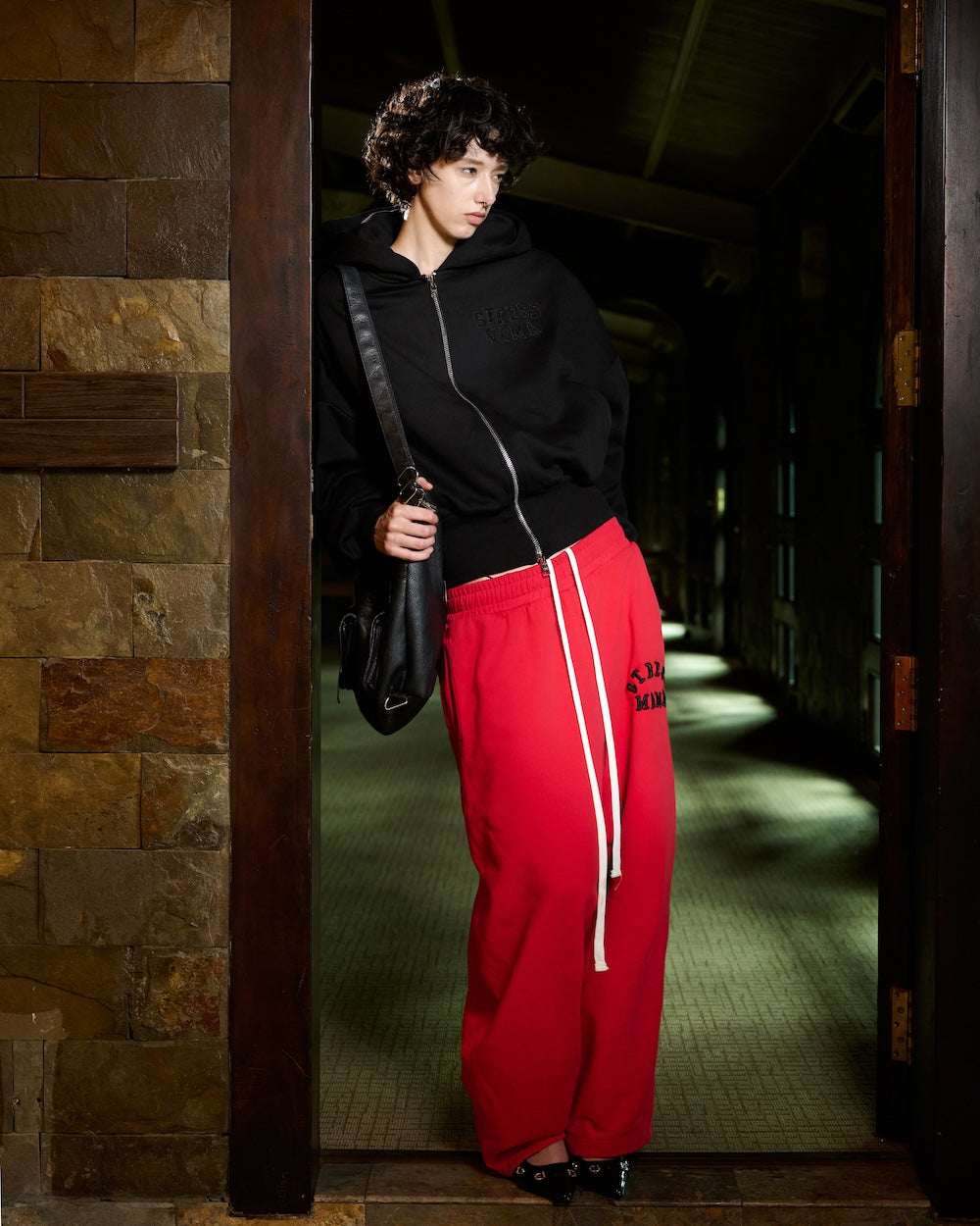 SSMA CORE SWEAT PANTS - RED