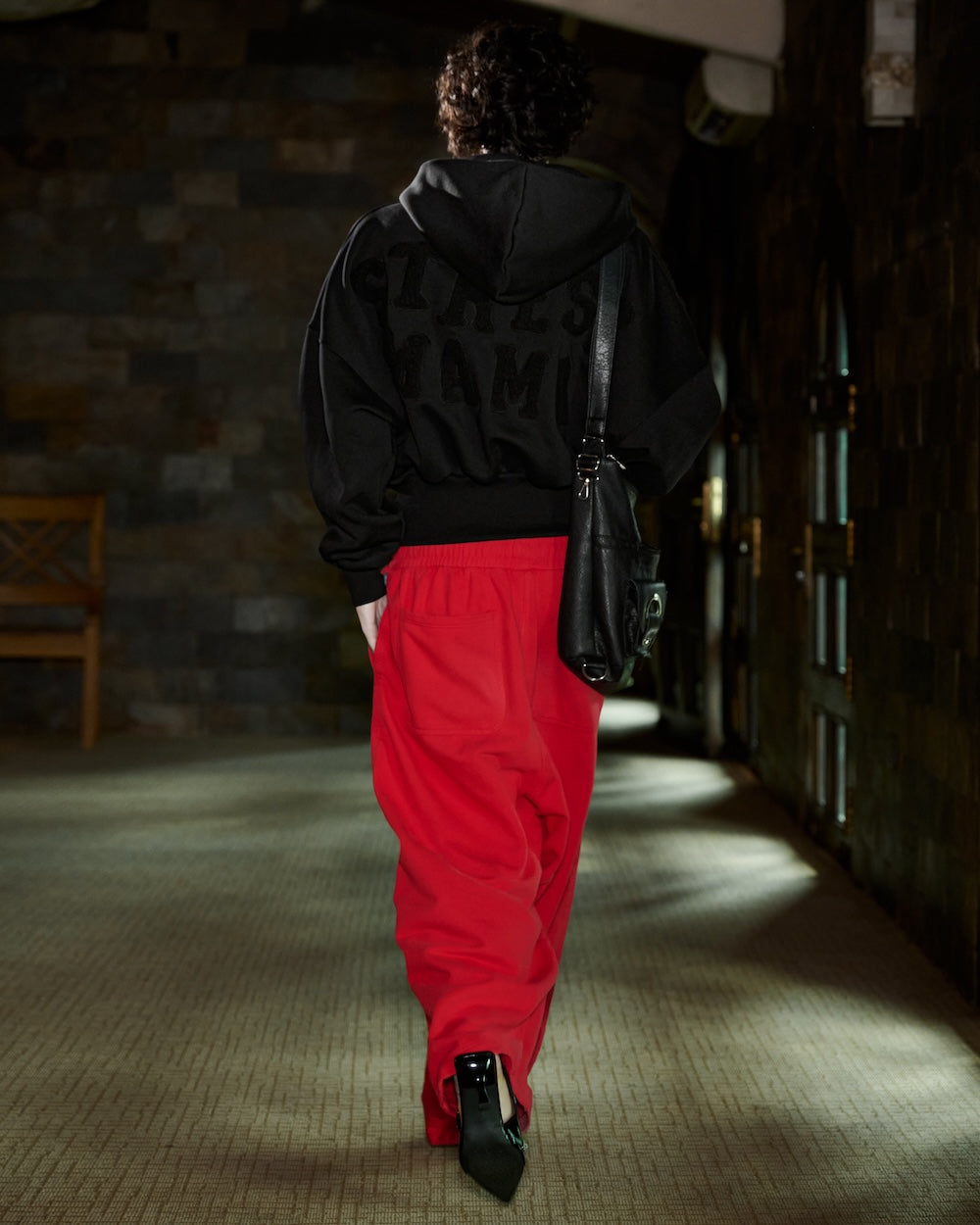 SSMA CORE SWEAT PANTS - RED