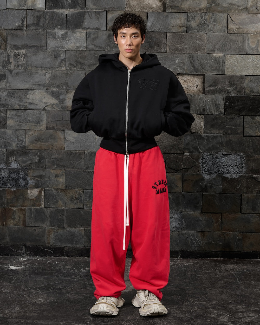 SSMA CORE SWEAT PANTS - RED