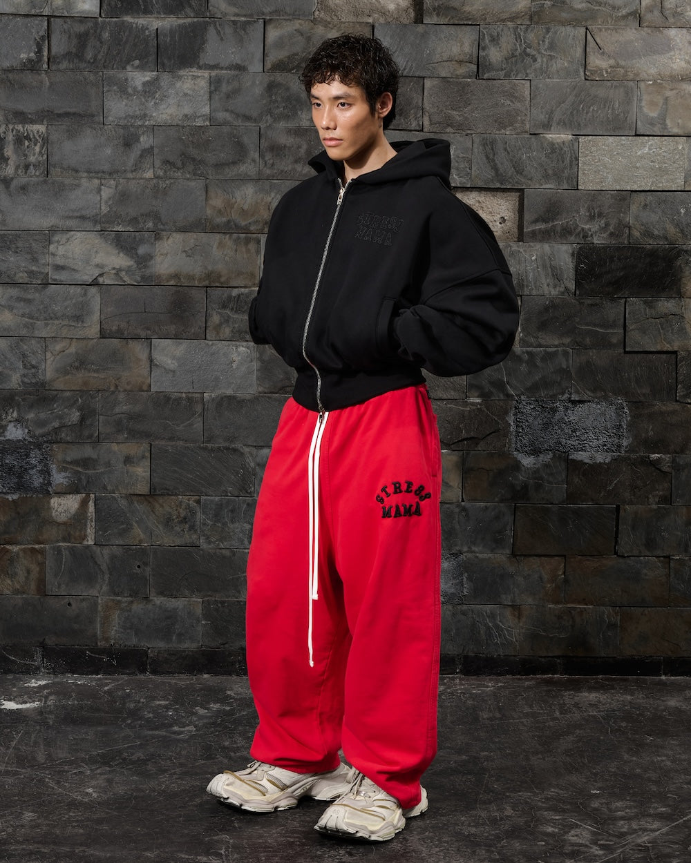 SSMA CORE SWEAT PANTS - RED