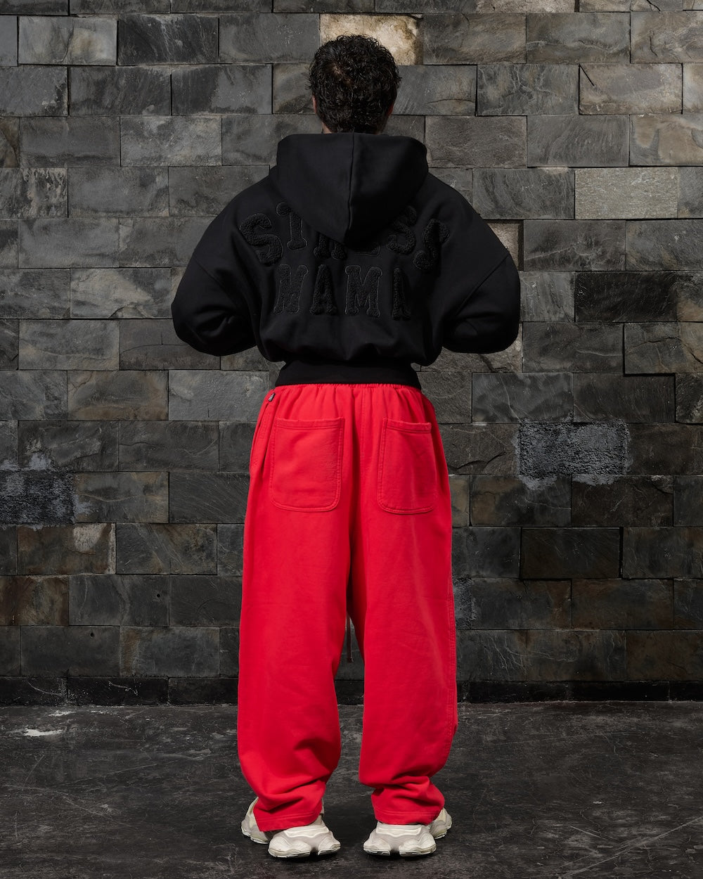 SSMA CORE SWEAT PANTS - RED