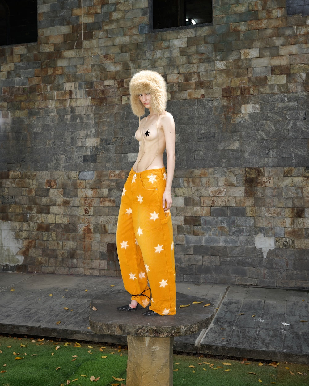 FW24 SUPER STAR PANTS - YELLOW