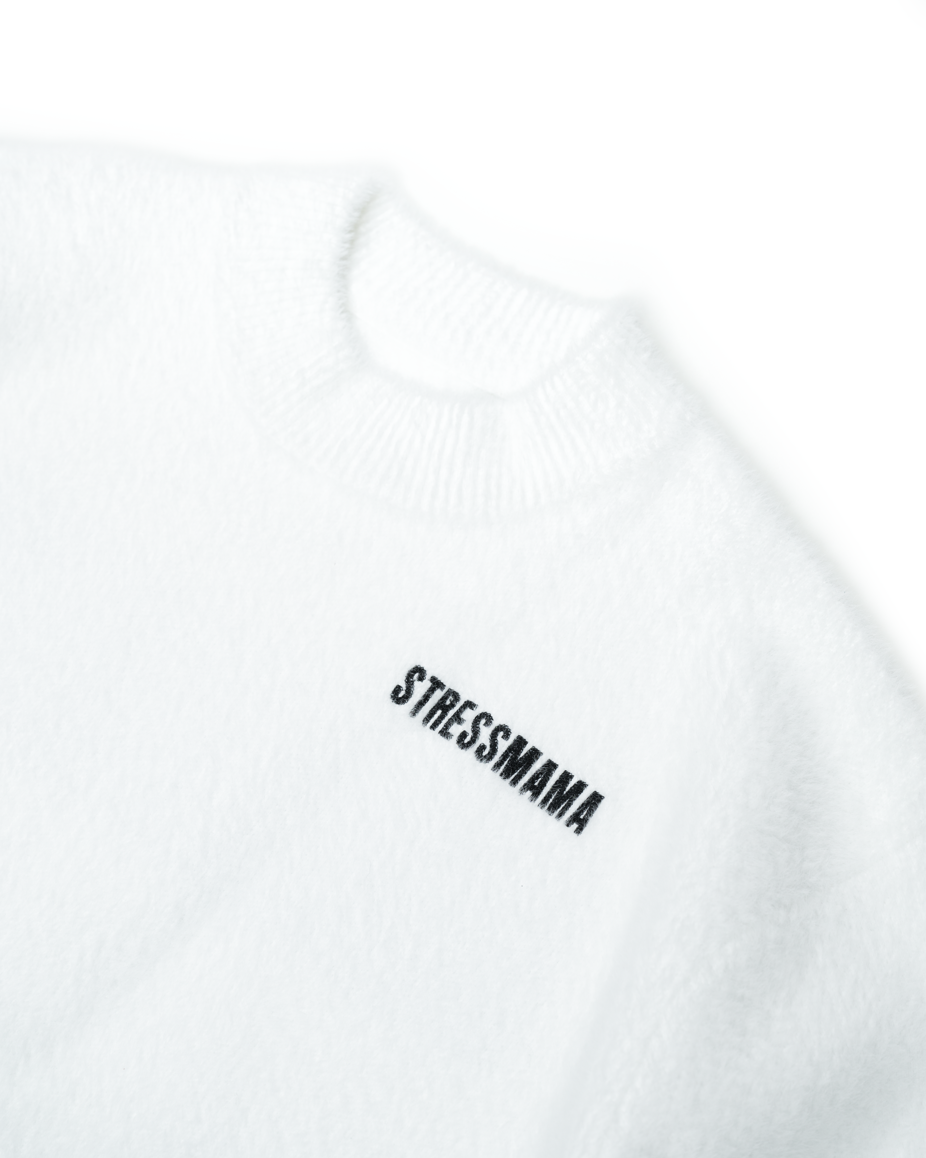 FW25 KNIT SWEATER - WHITE