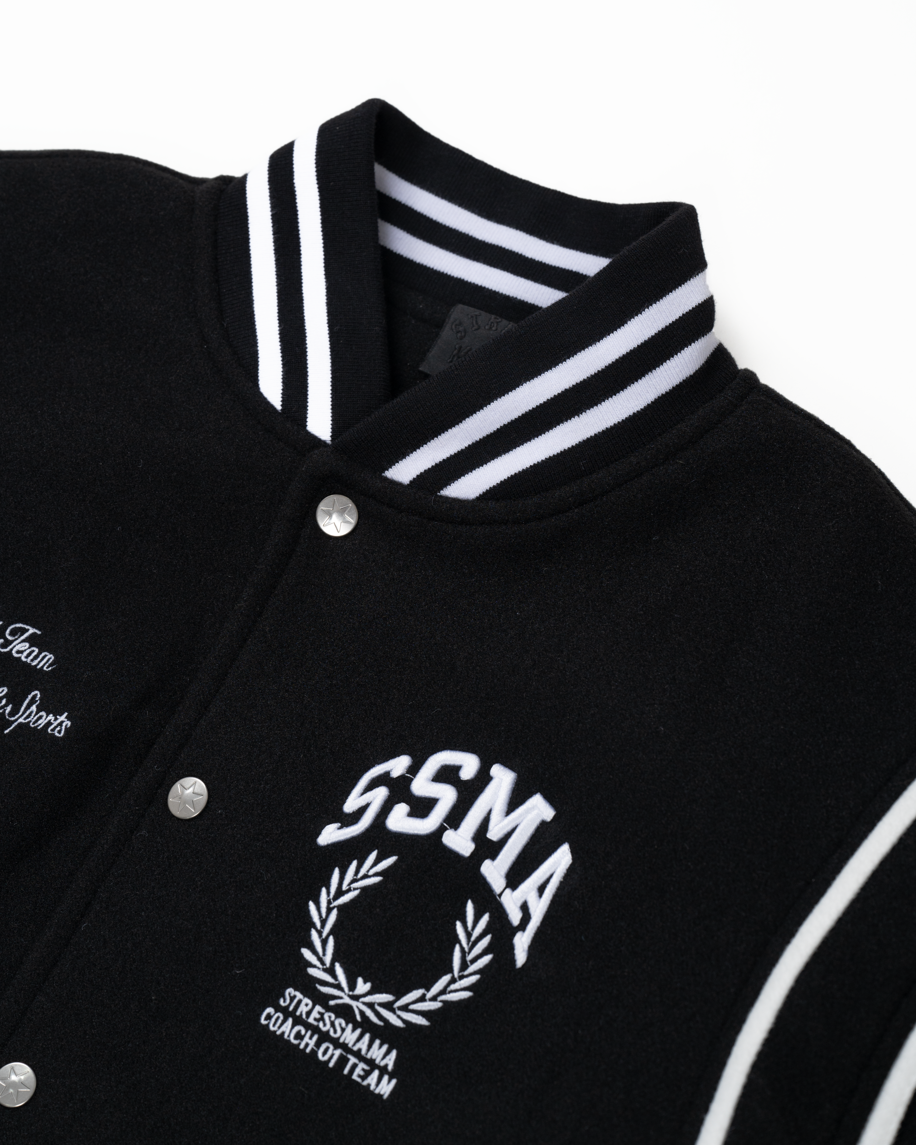 FW25 VARSITY JACKET - BLACK
