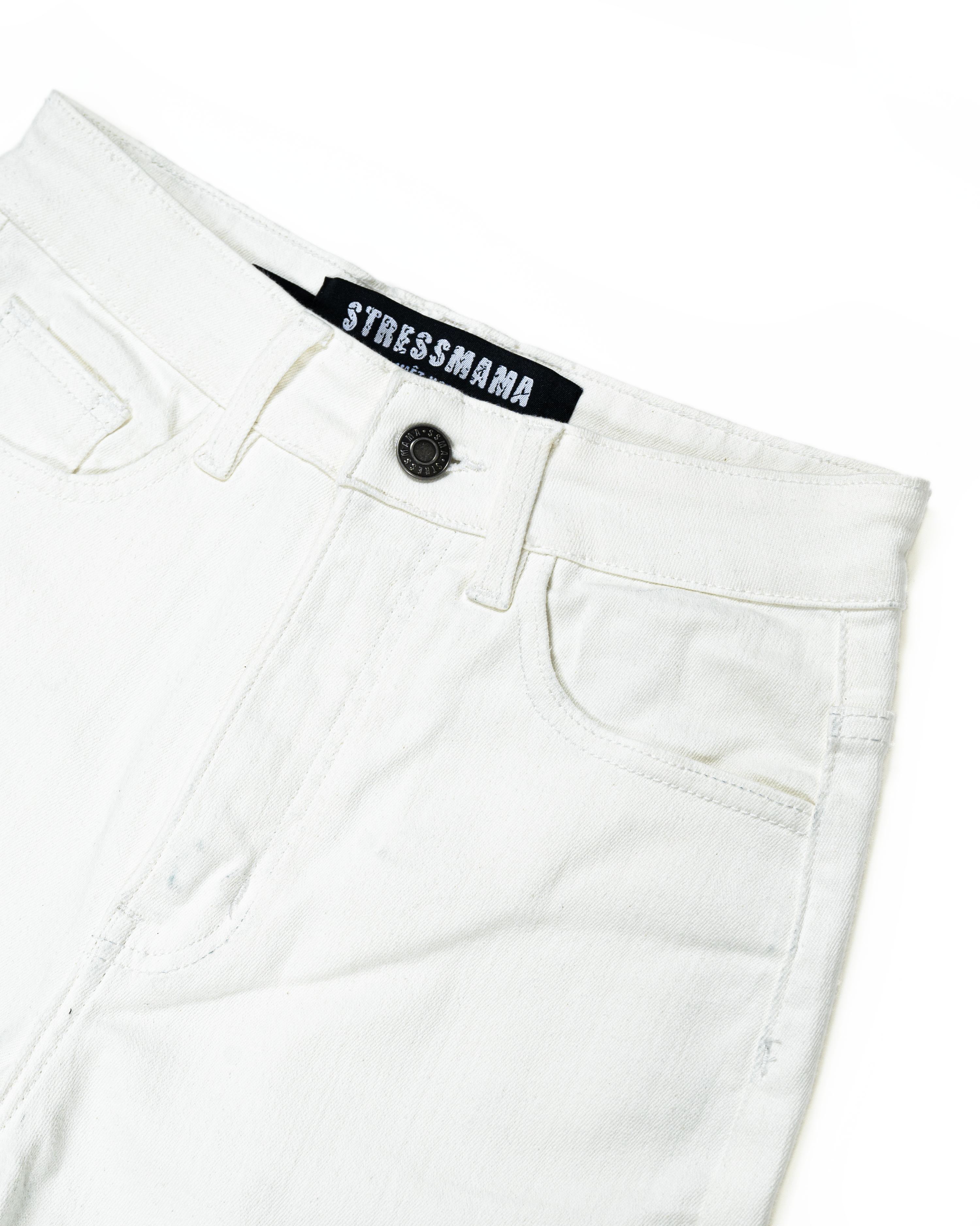 FW25 FLARED JEANS - WHITE