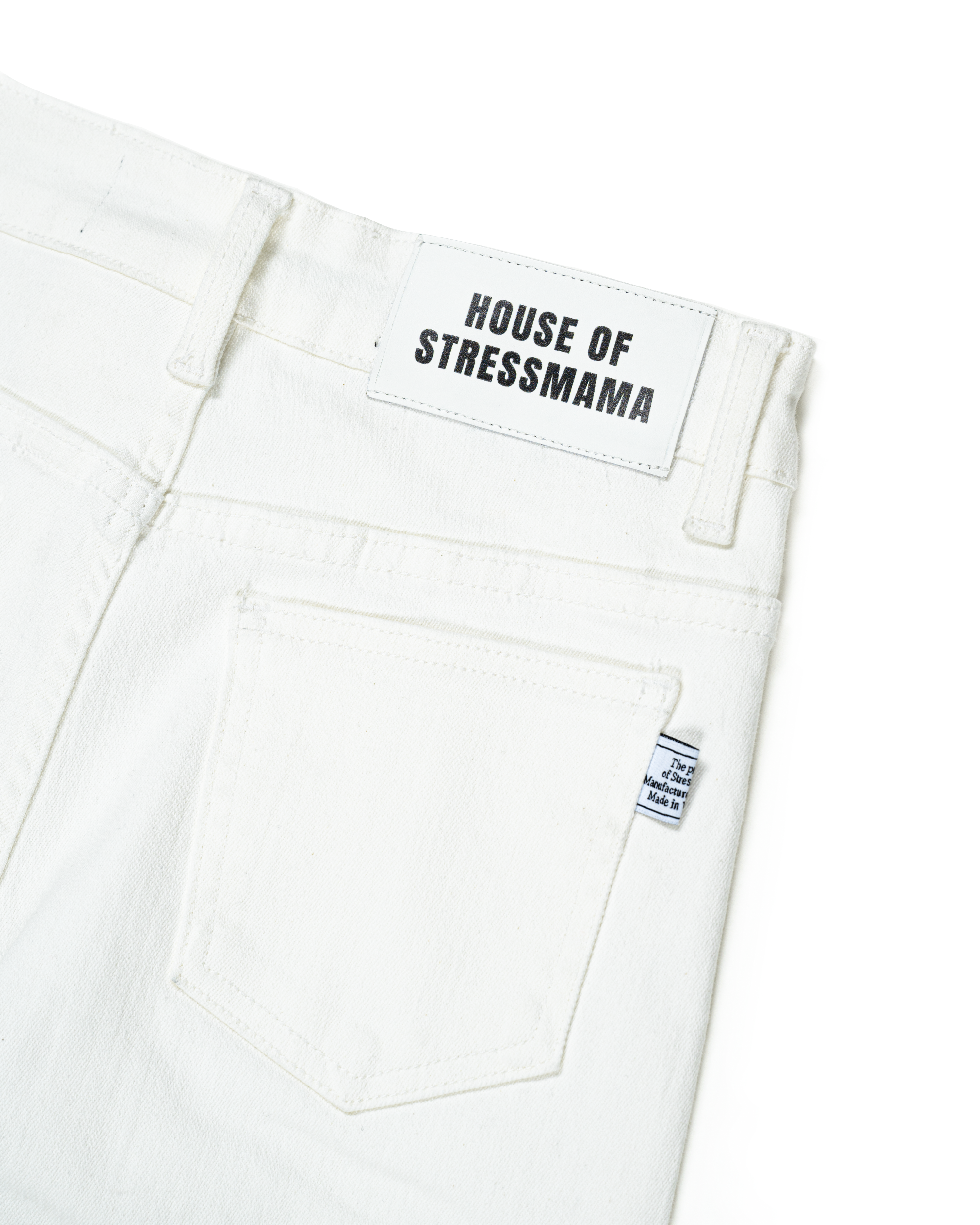 FW25 FLARED JEANS - WHITE