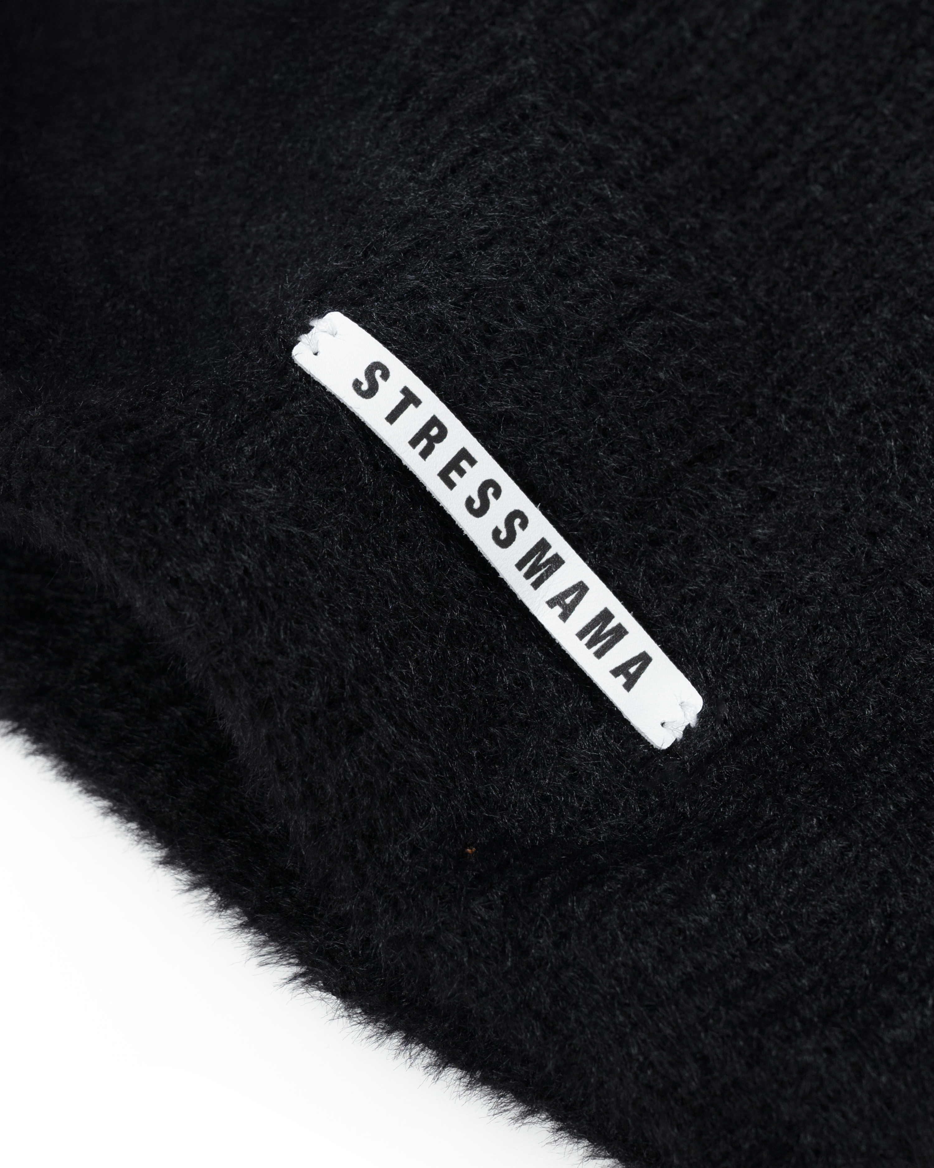 FW25 KNIT BEANIE HAT - BLACK