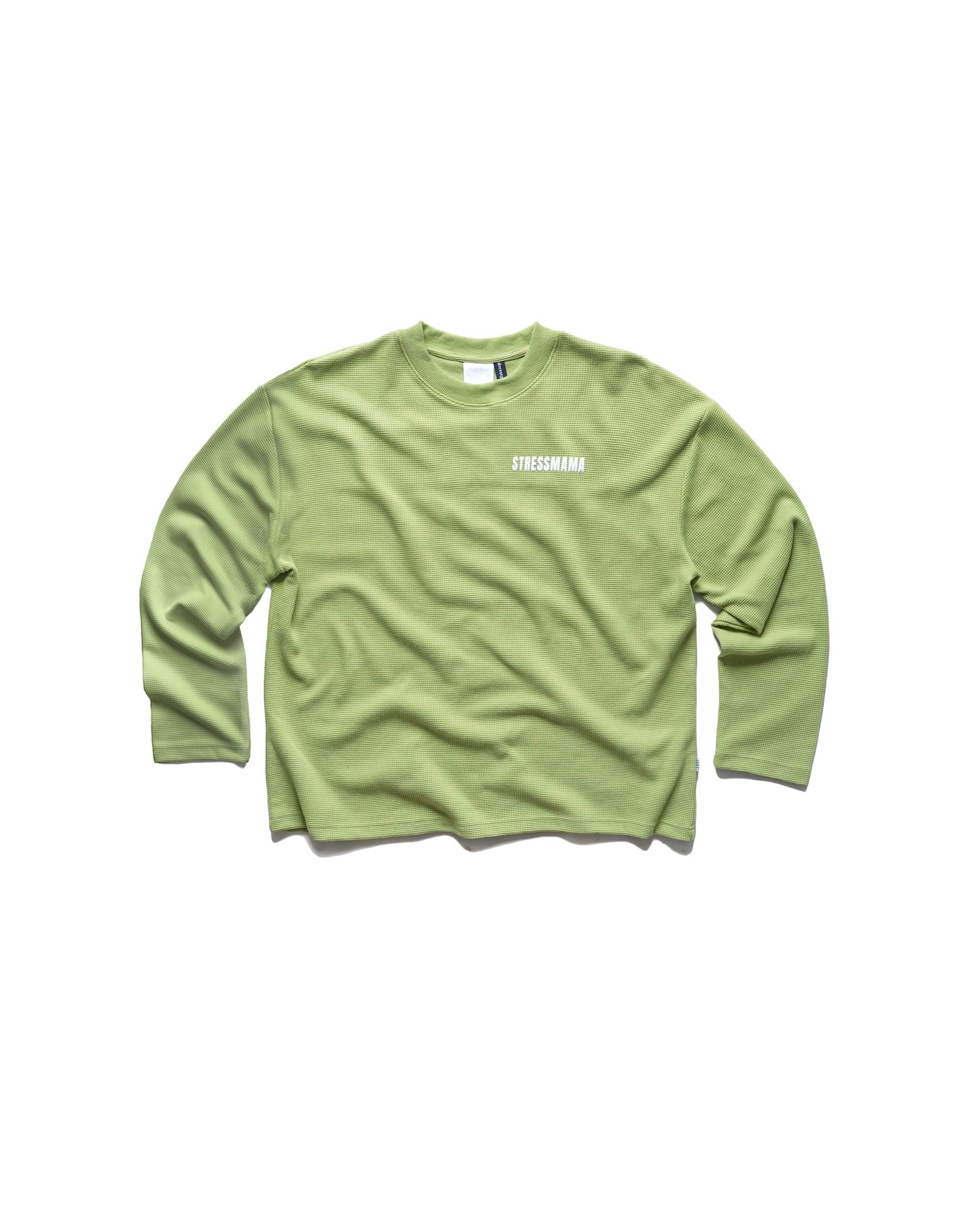 SS26 WAFFLE LONGSLEEVE - GREEN