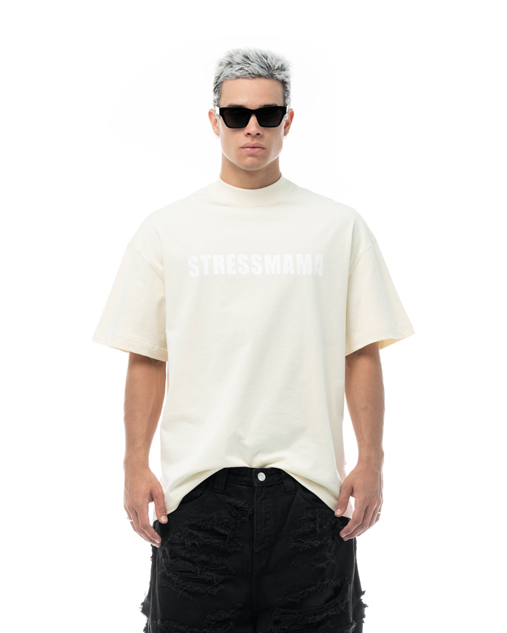 SUMMER25 BASIC T-SHIRT - COCONUT