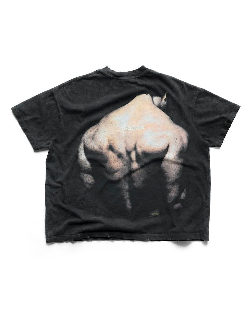 FW24 MUSCULAR T-SHIRT - BLACK