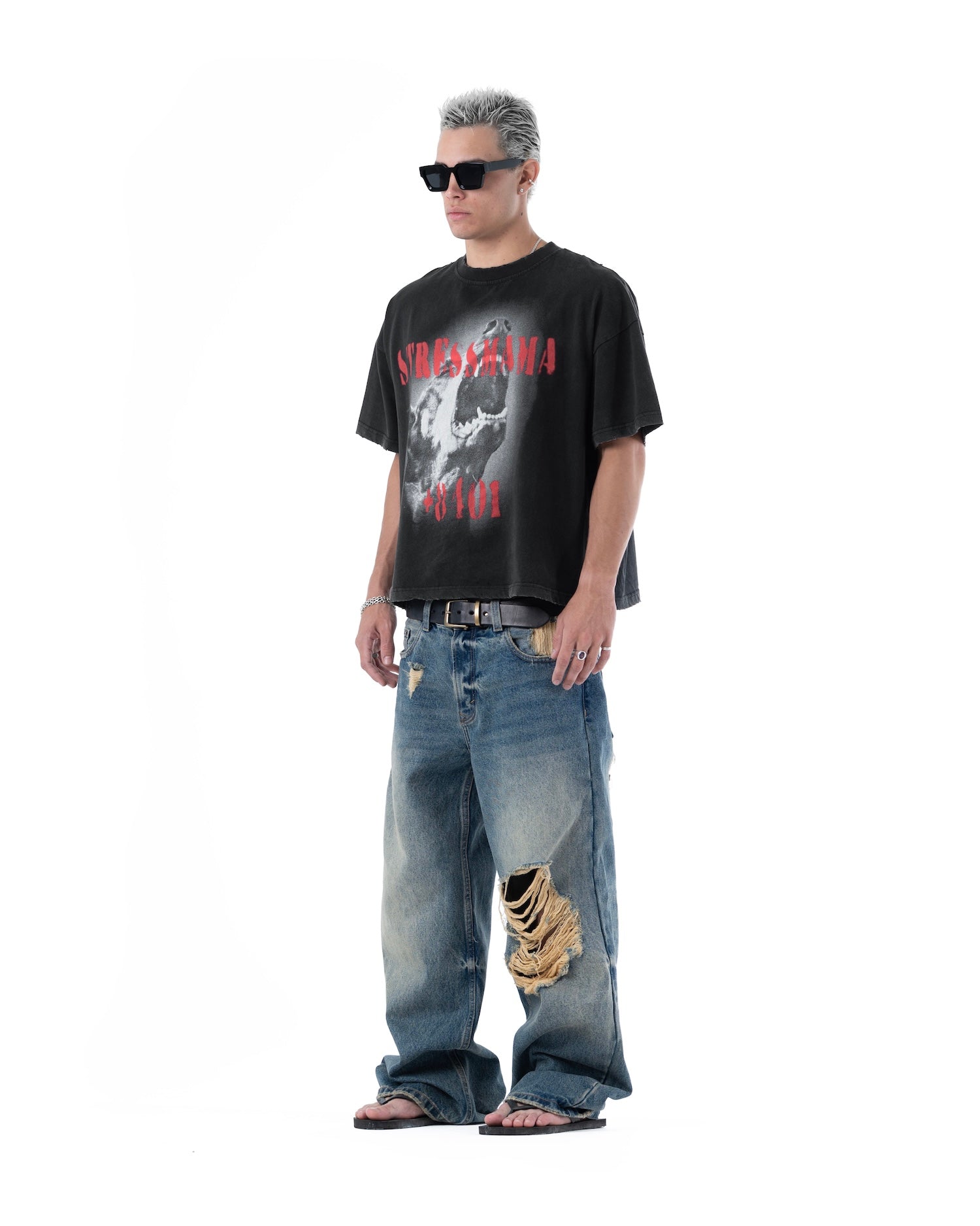 SS26 DOBERMANN T-SHIRT - BLACK