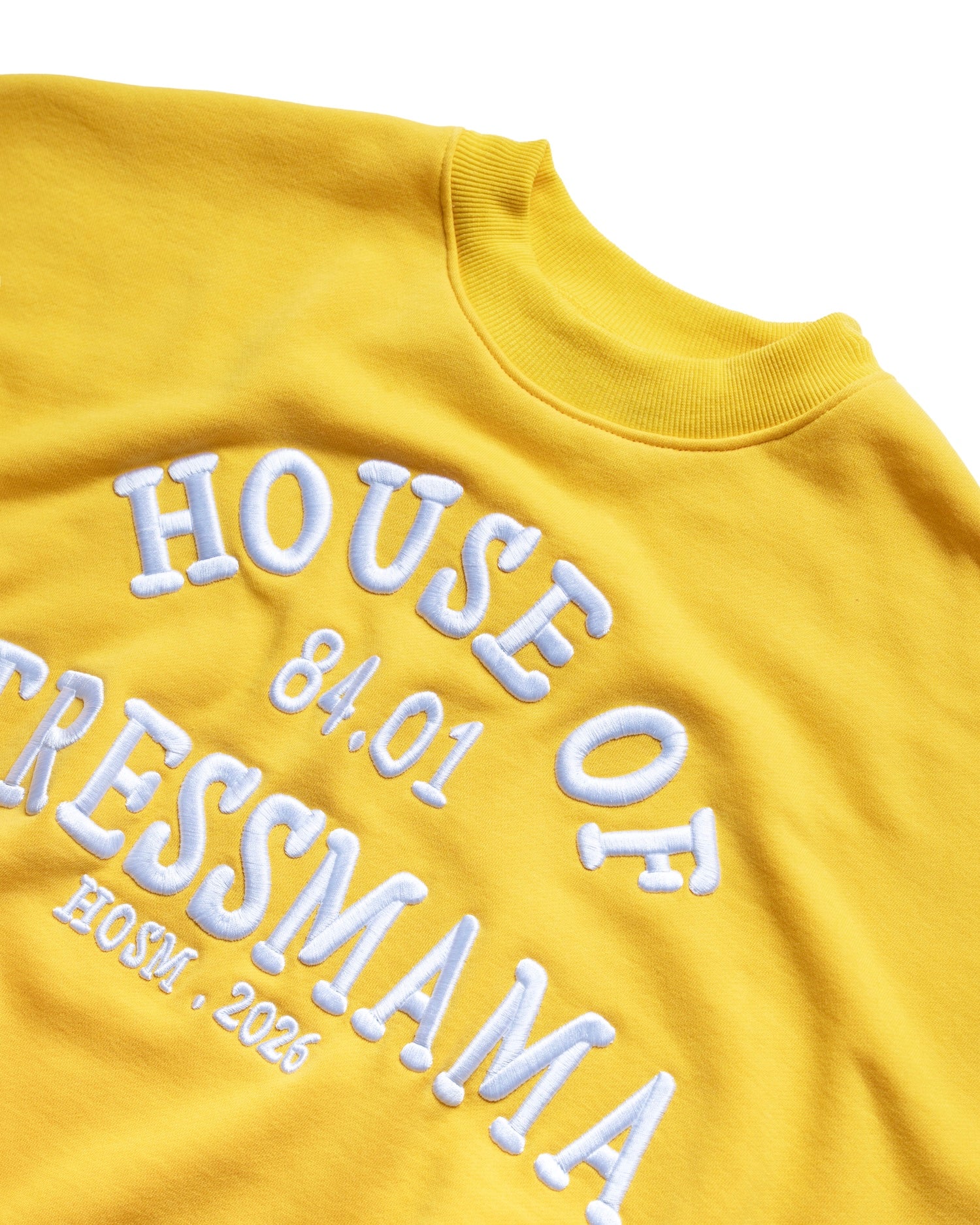 SS26 HOSM SWEATER - YELLOW