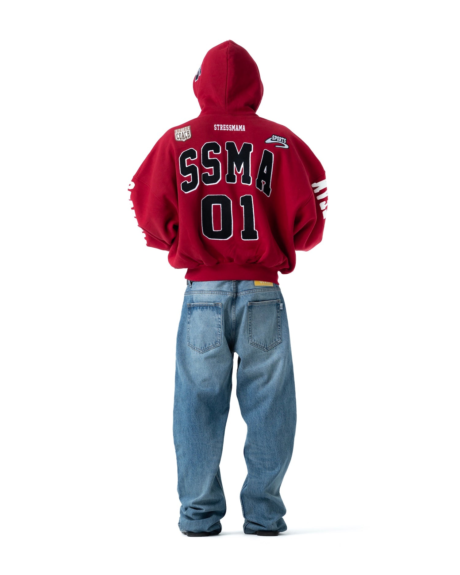 SSMA RACING HOODIE - RED