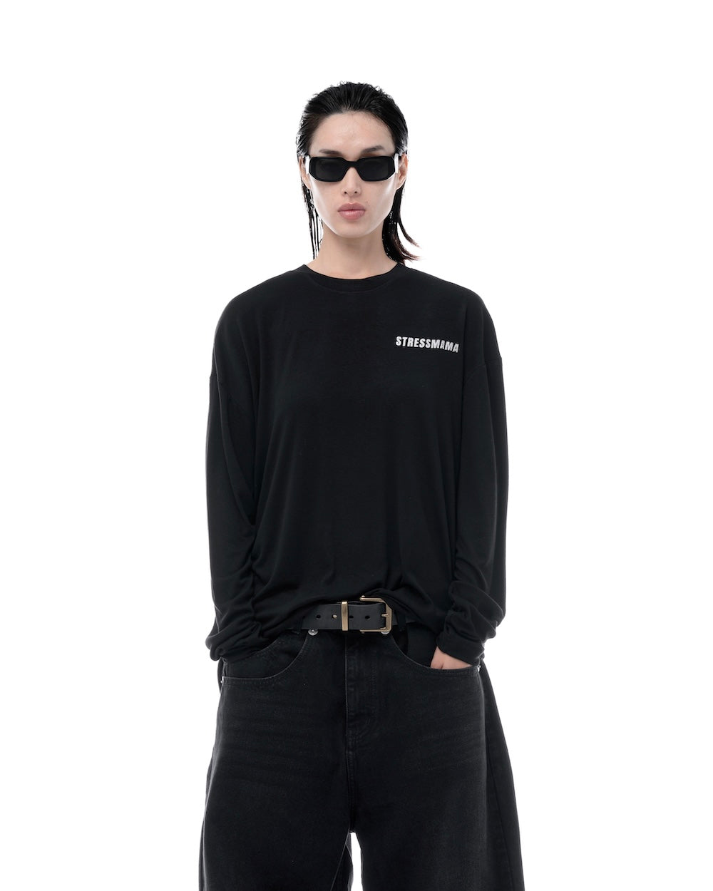 HÔTEL MAMA LONGSLEEVE - BLACK