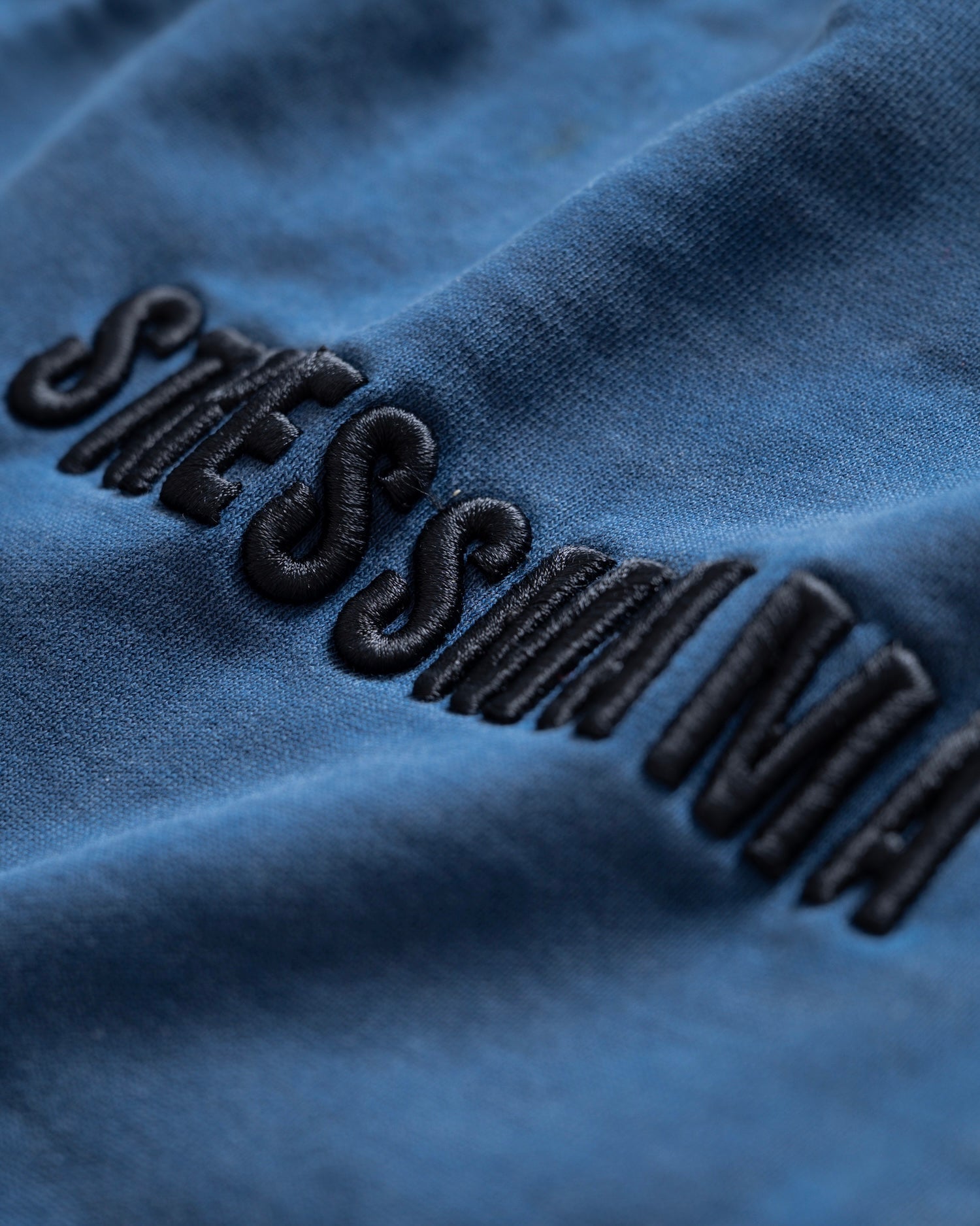 SSMA WASHED SWEAT SHORTS - DARK BLUE