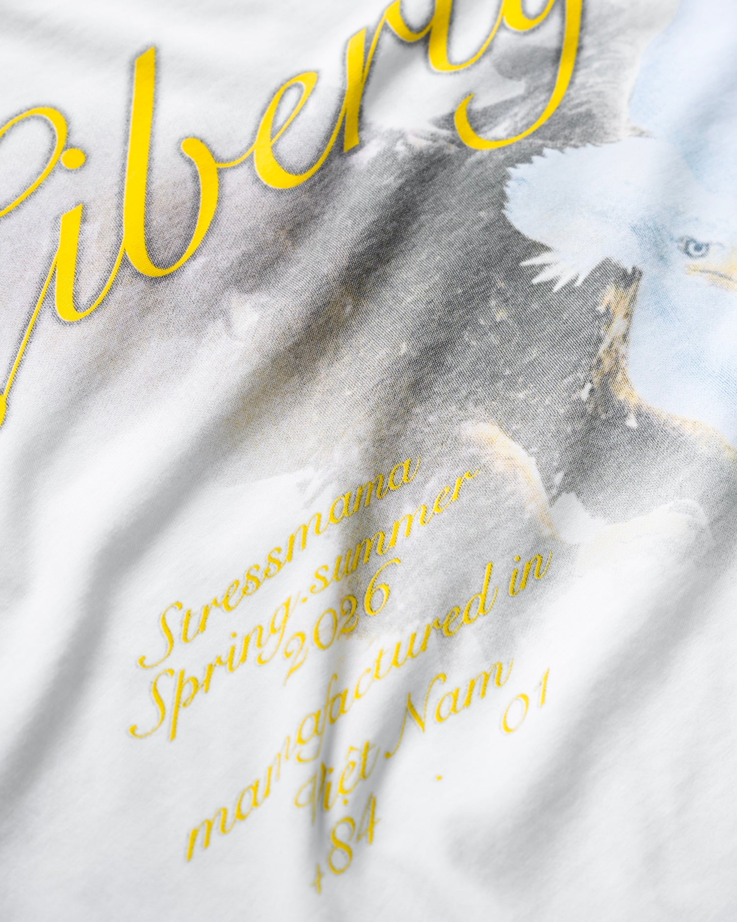 SS26 LIBERTY T-SHIRT - WHITE
