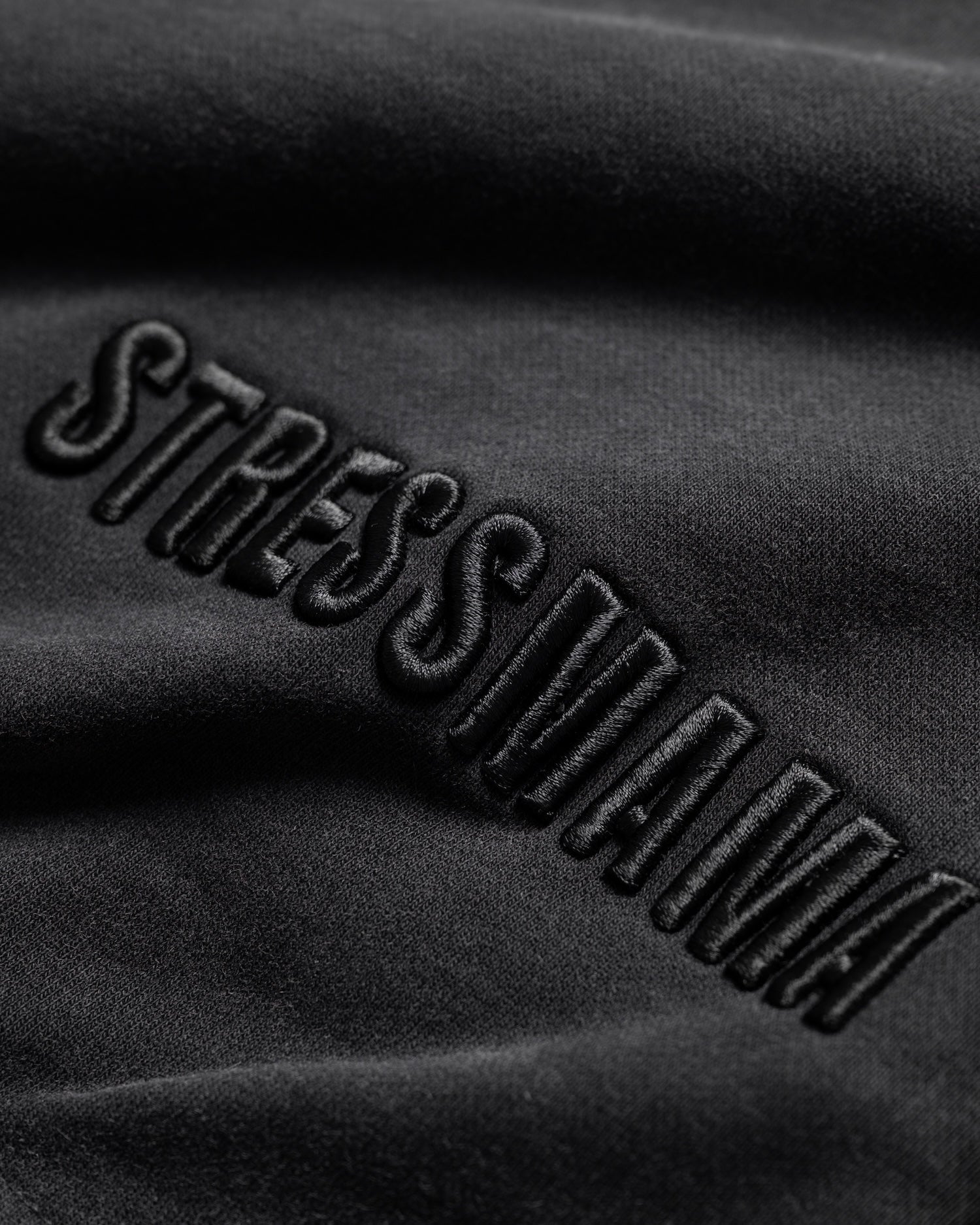 SSMA WASHED SWEAT SHORTS - BLACK