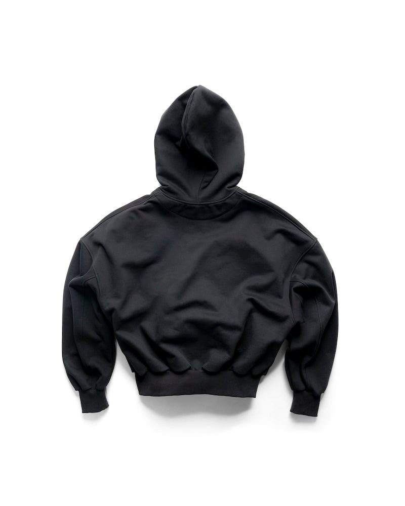 FW24 PASSPORT ZIP HOODIE - BLACK