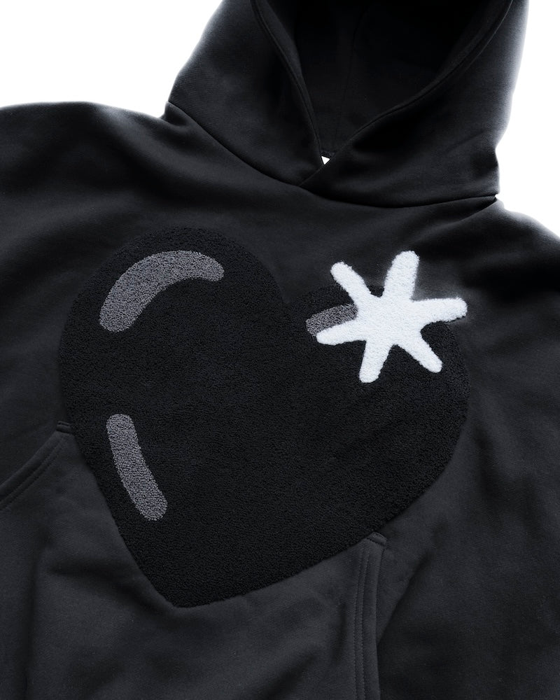 SSMA SUNLIT V2 HOODIE - BLACK