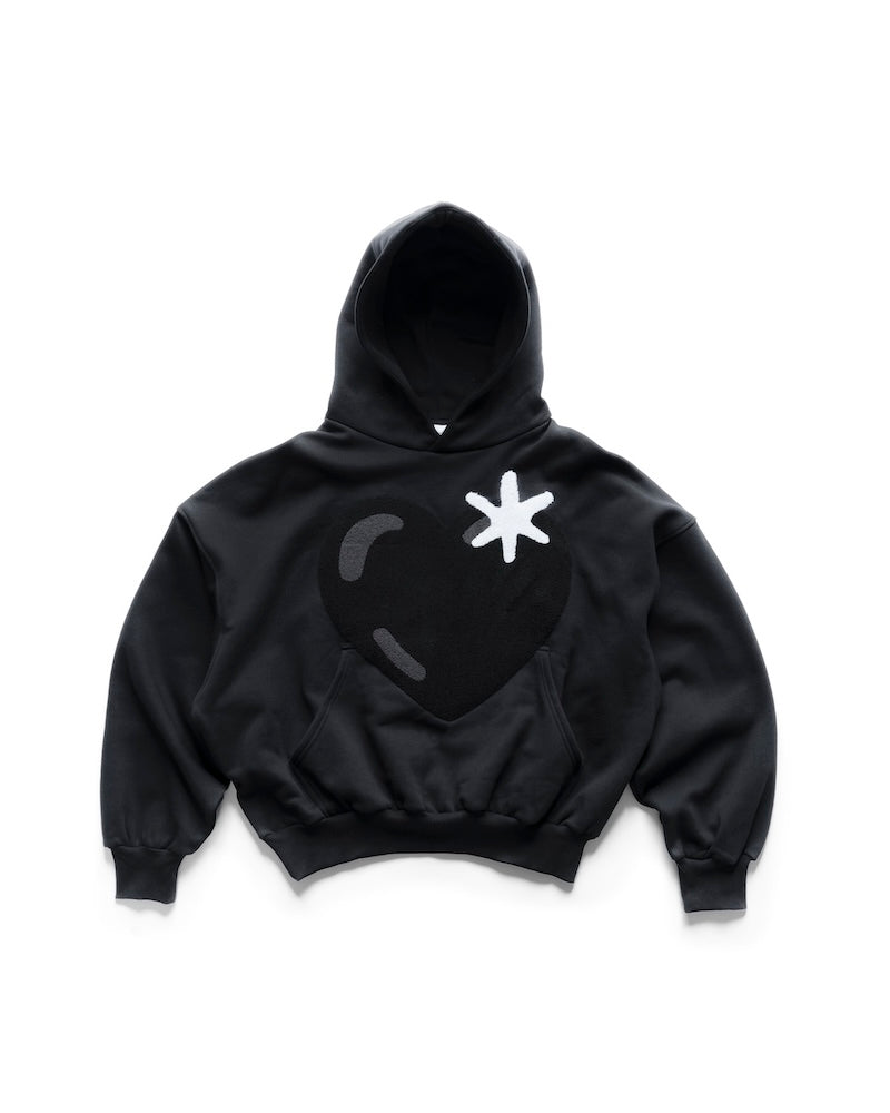 SSMA SUNLIT V2 HOODIE - BLACK