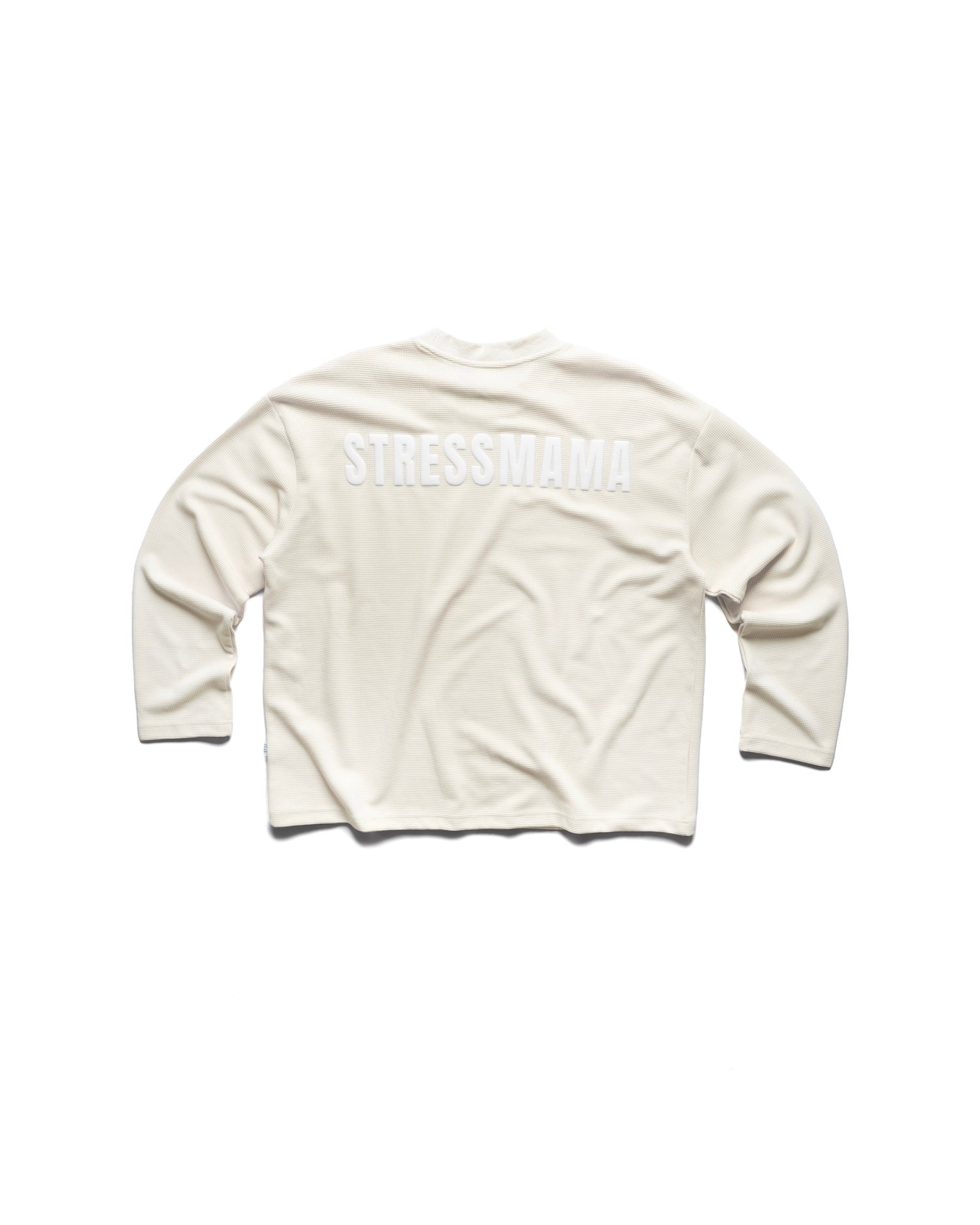 SS26 WAFFLE LONGSLEEVE - CREAM
