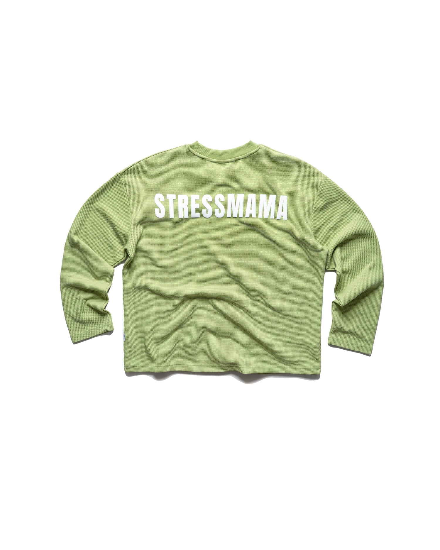 SS26 WAFFLE LONGSLEEVE - GREEN