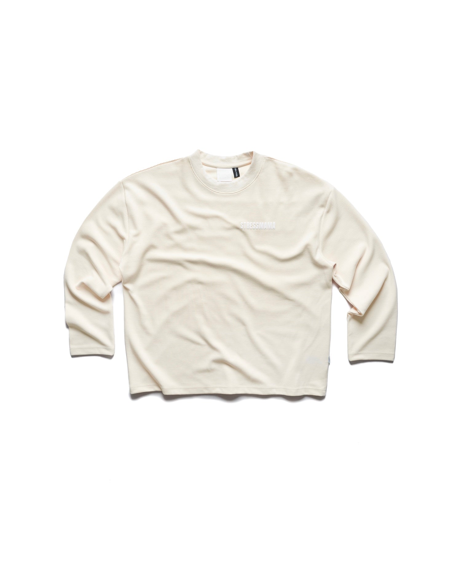 SS26 WAFFLE LONGSLEEVE - CREAM