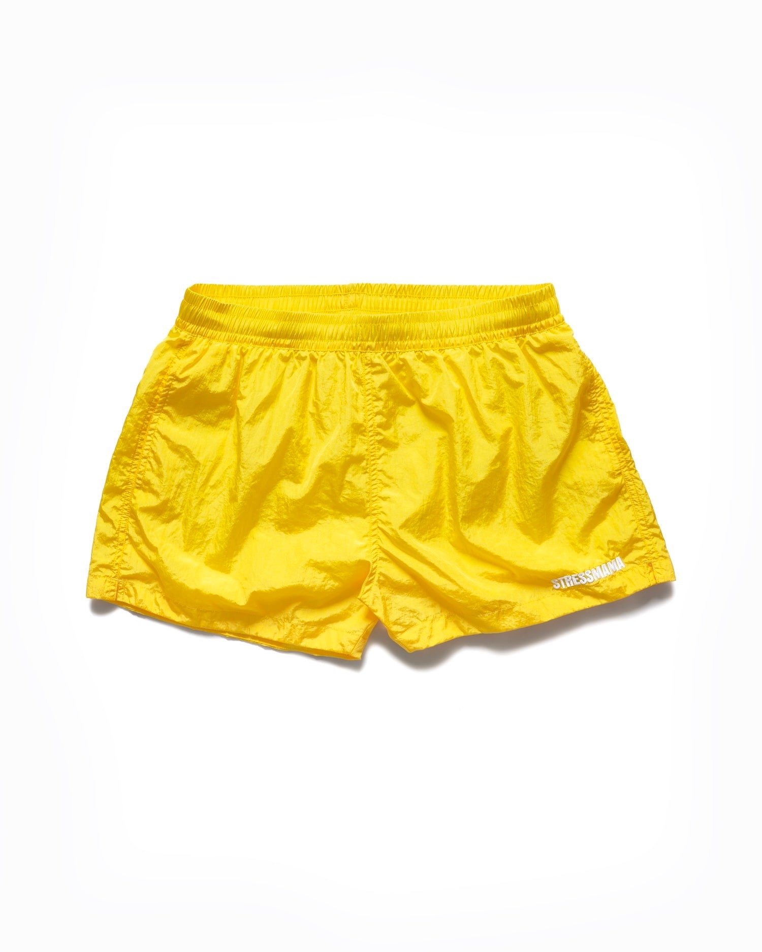 SUMMER26 LOGO SHORTS - YELLOW