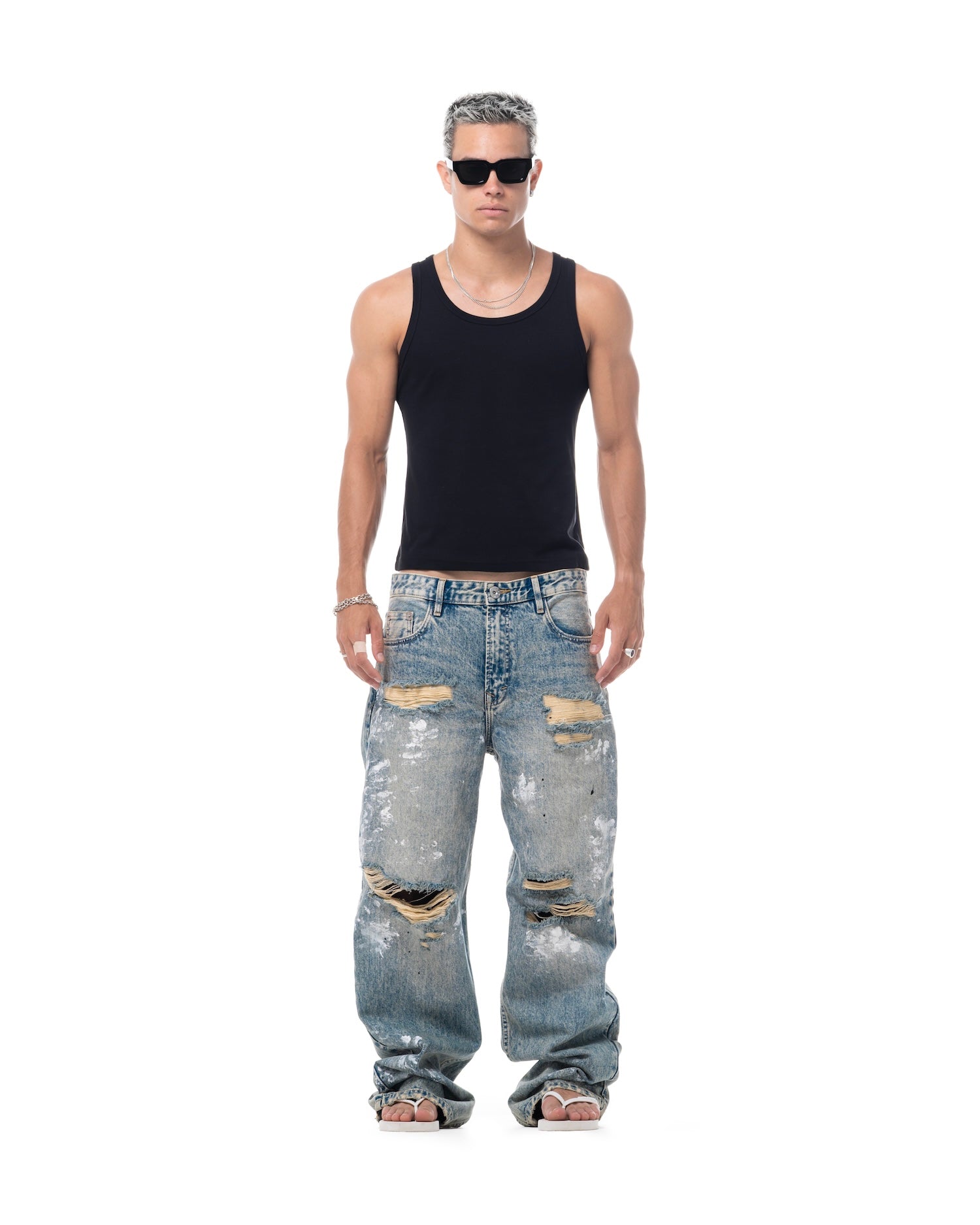 SSMA WORK IN PROGRESS JEANS - BLUE