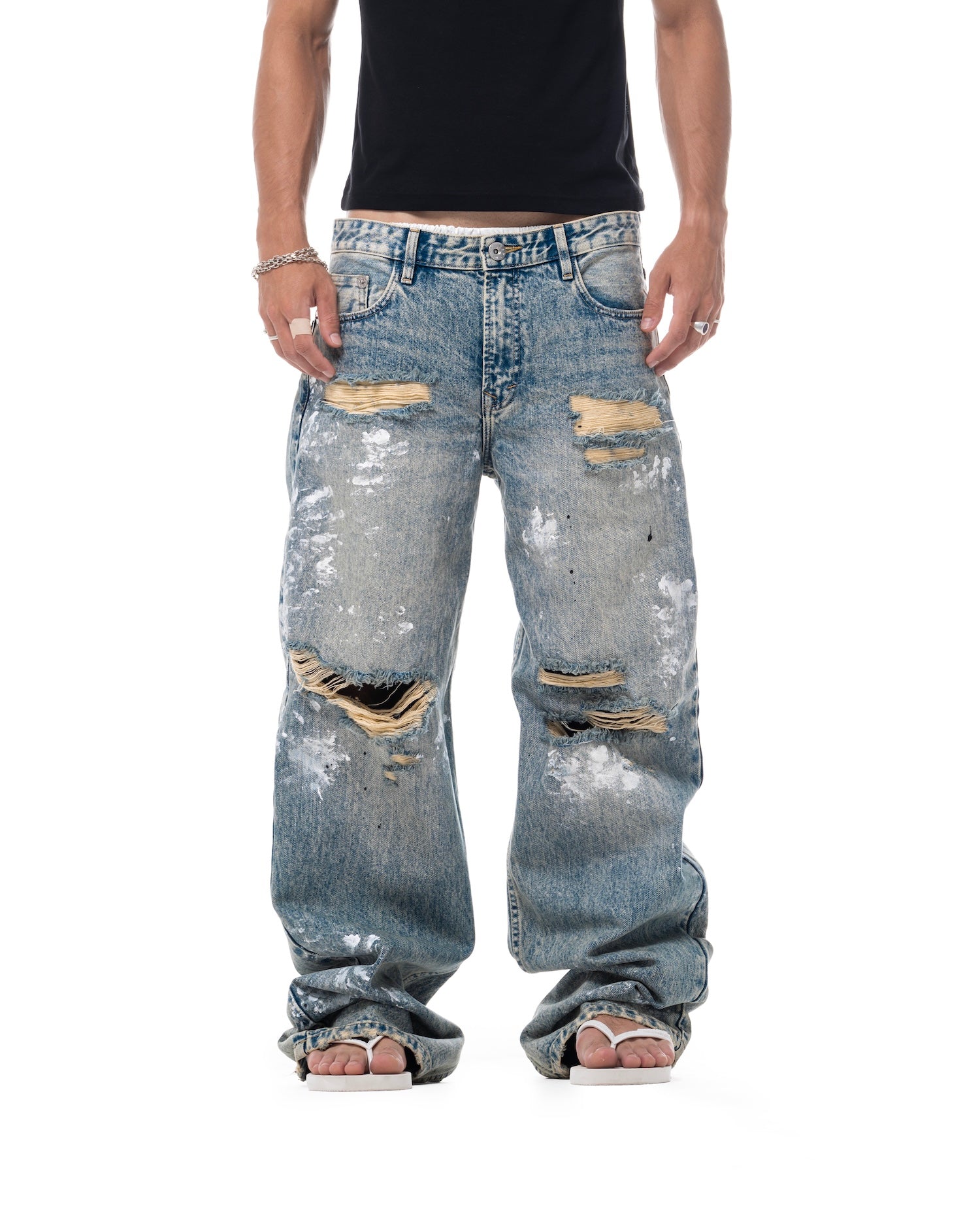 SSMA WORK IN PROGRESS JEANS - BLUE