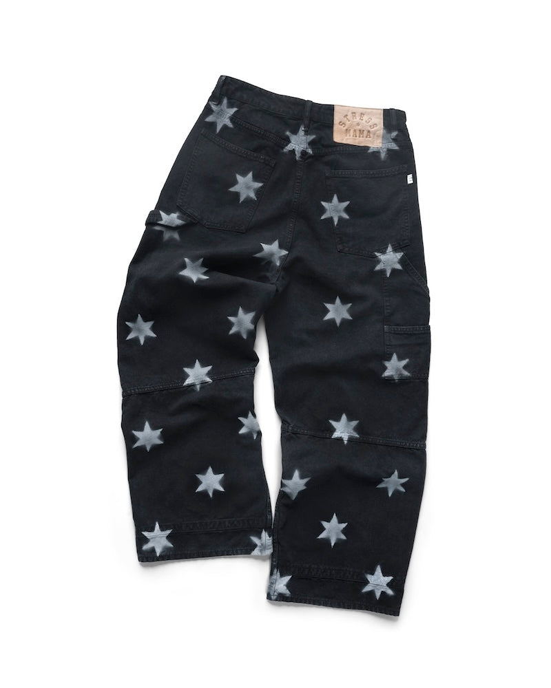 FW24 SUPER STAR PANTS - BLACK