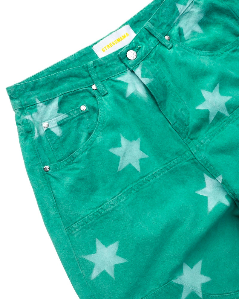 FW24 SUPER STAR PANTS - GREEN MINT