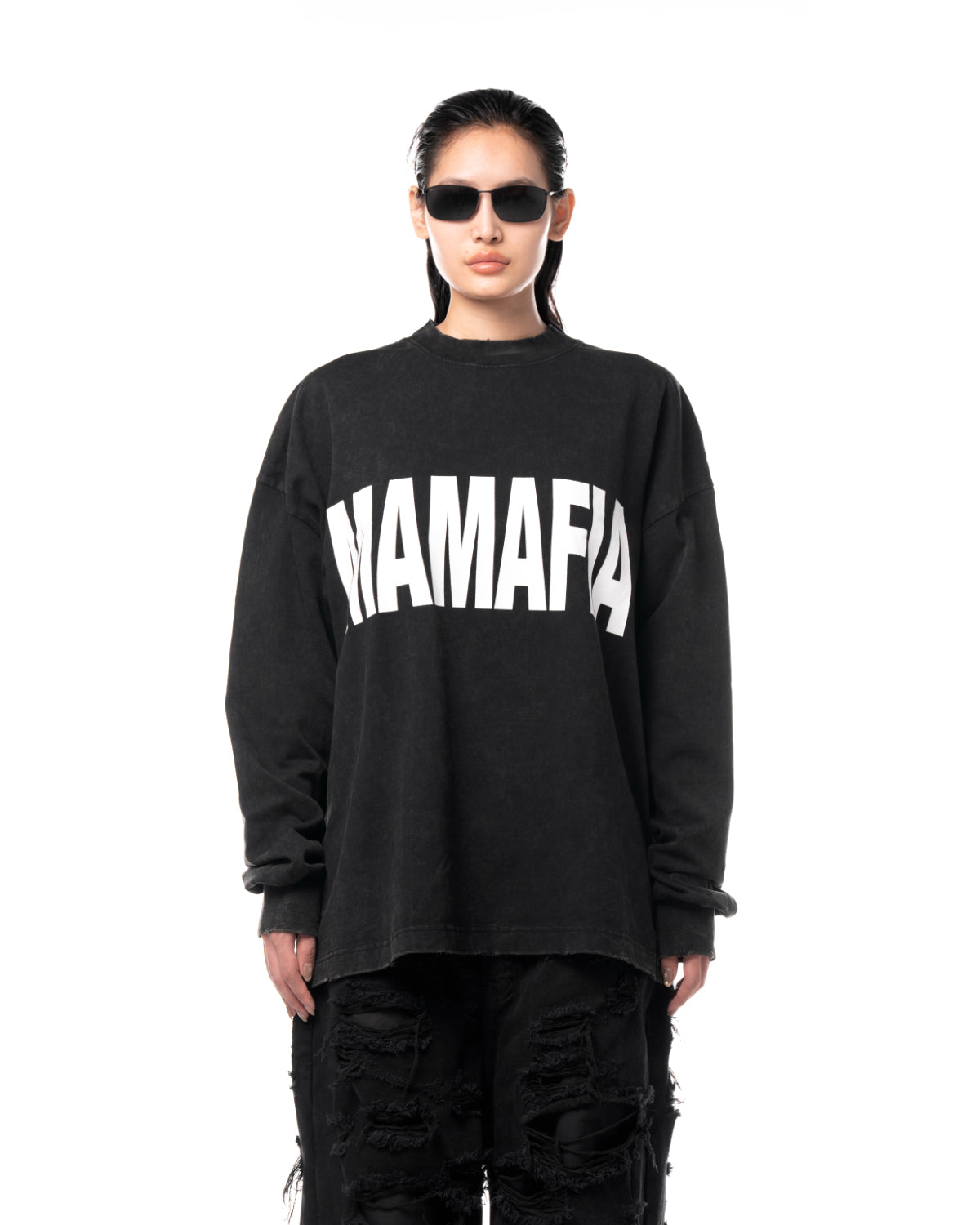 MAMAFIA BASIC LONGSLEEVE - BLACK