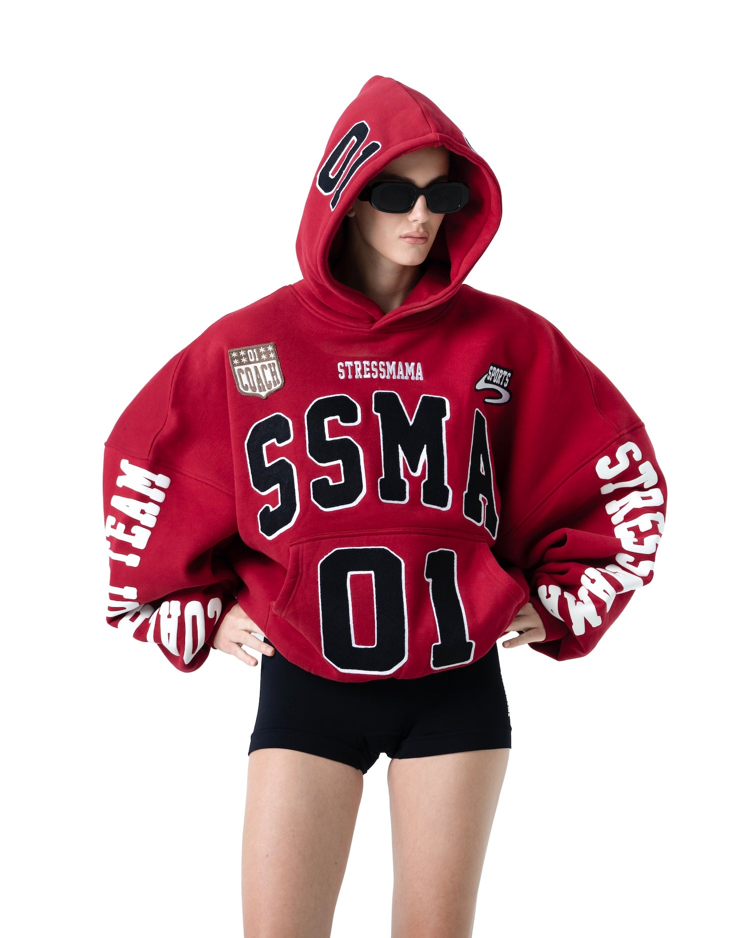 SSMA RACING HOODIE - RED