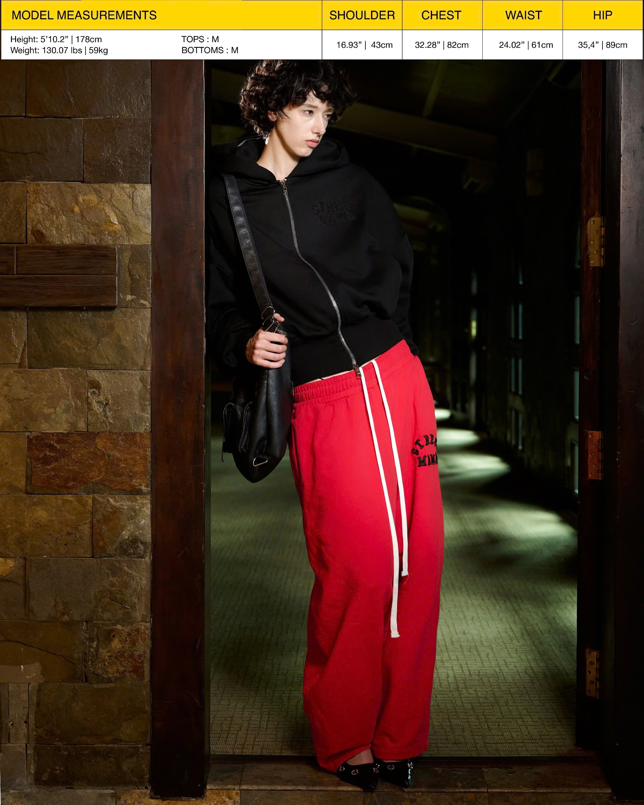 SSMA CORE SWEAT PANTS - RED