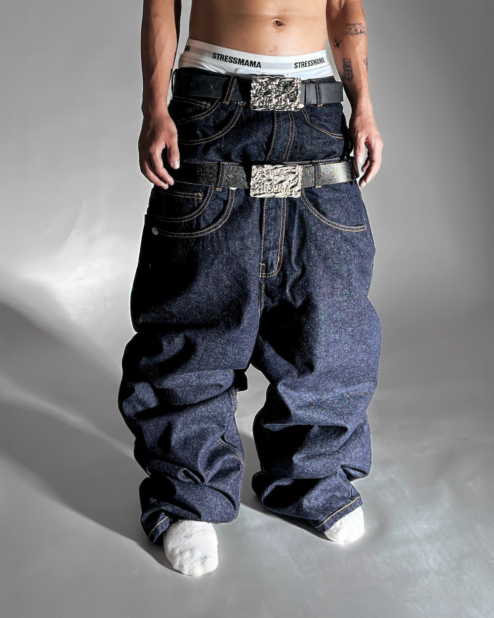 SSMA CORE V2 JEANS - DARK BLUE – STRESSMAMA