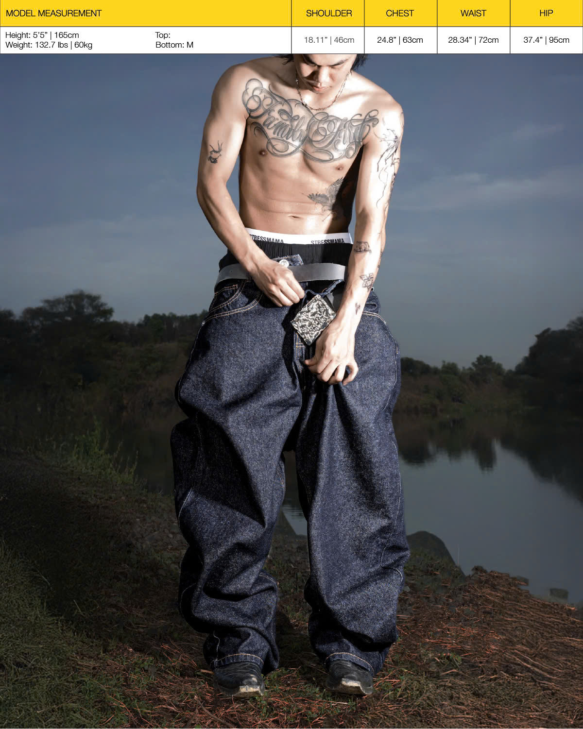 SSMA CORE V2 JEANS - DARK BLUE